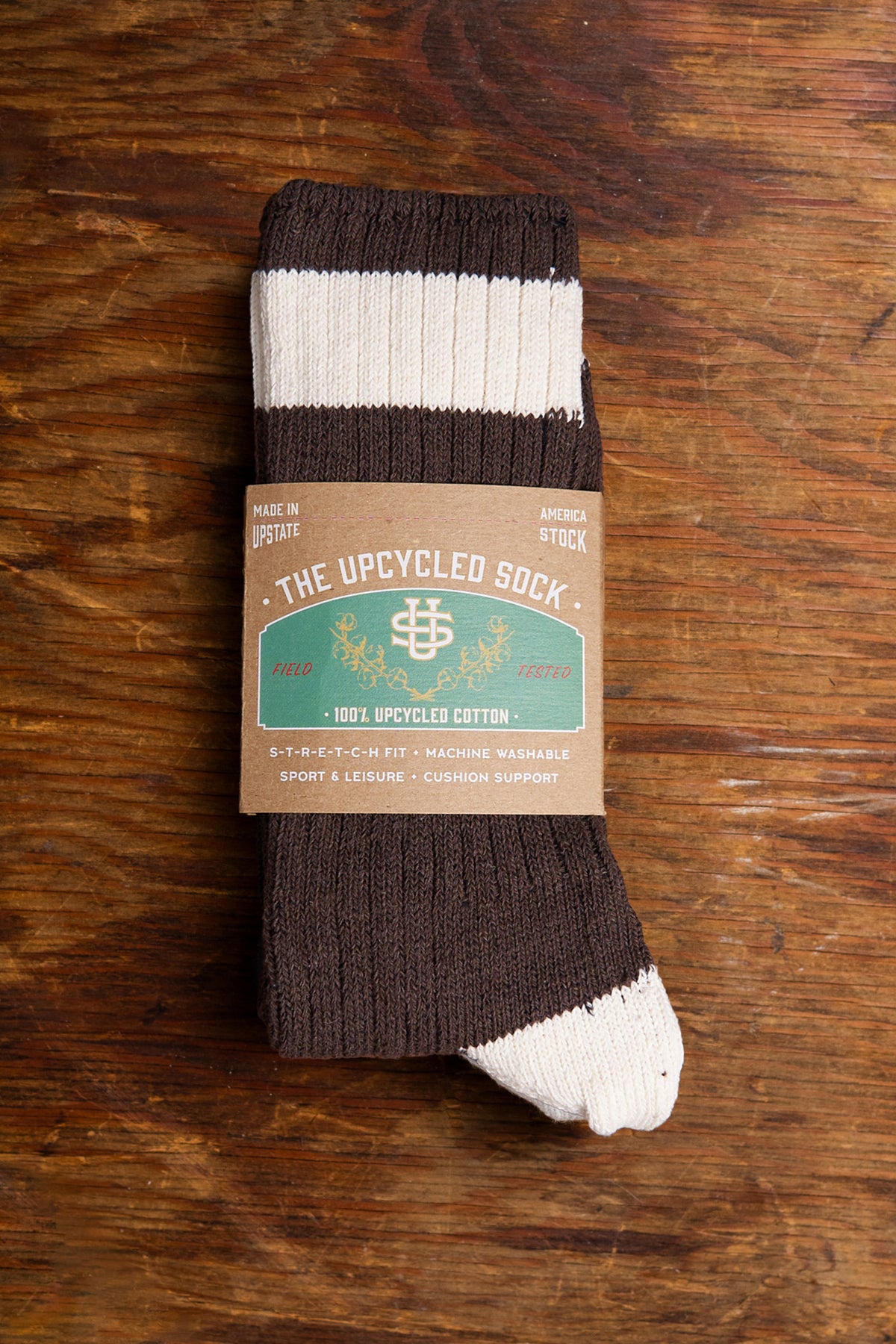 NEW The Upcycled Sock - COFFEE
