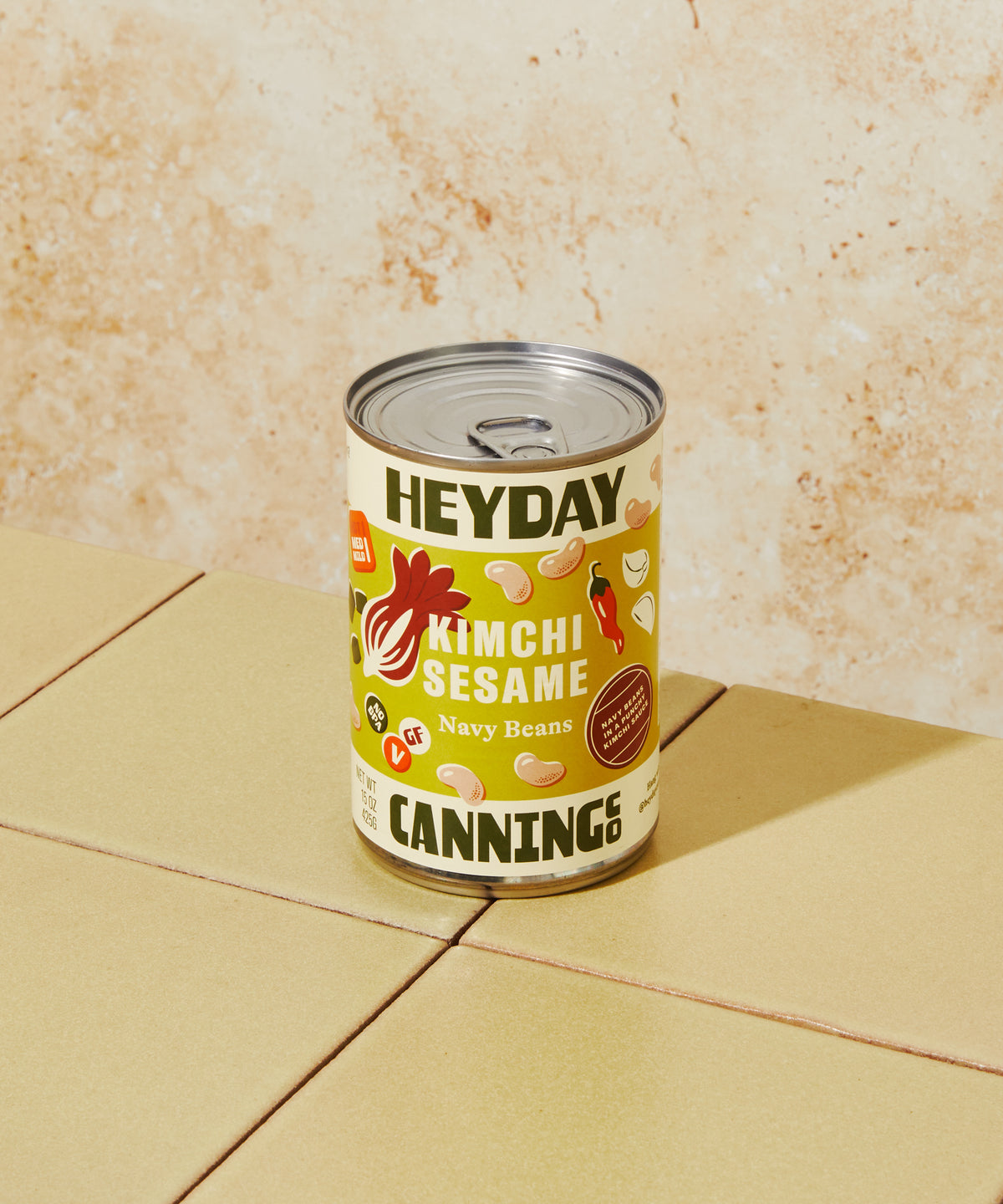 Heyday Canning Co. - Kimchi Sesame Navy Beans