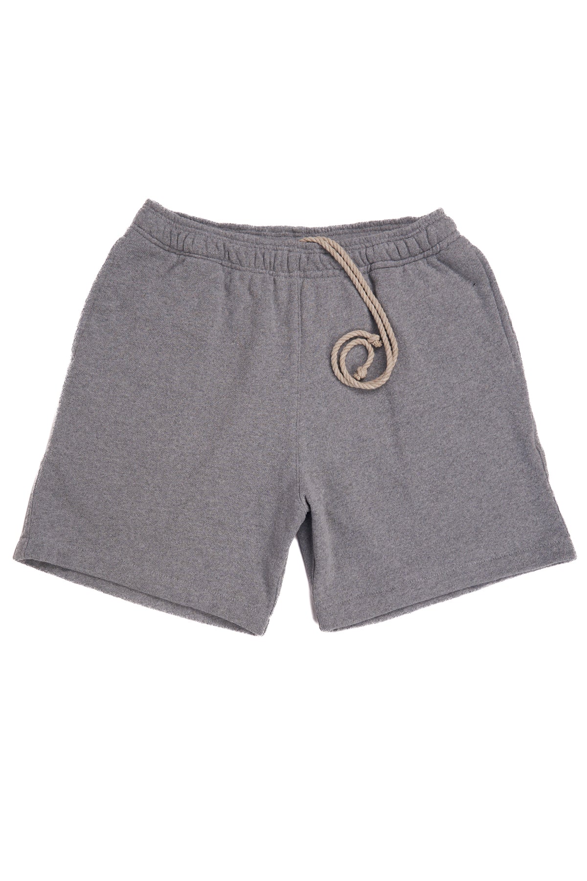 The Standard Short Upcycled Cotton Terry  - Creek Pebble Grey