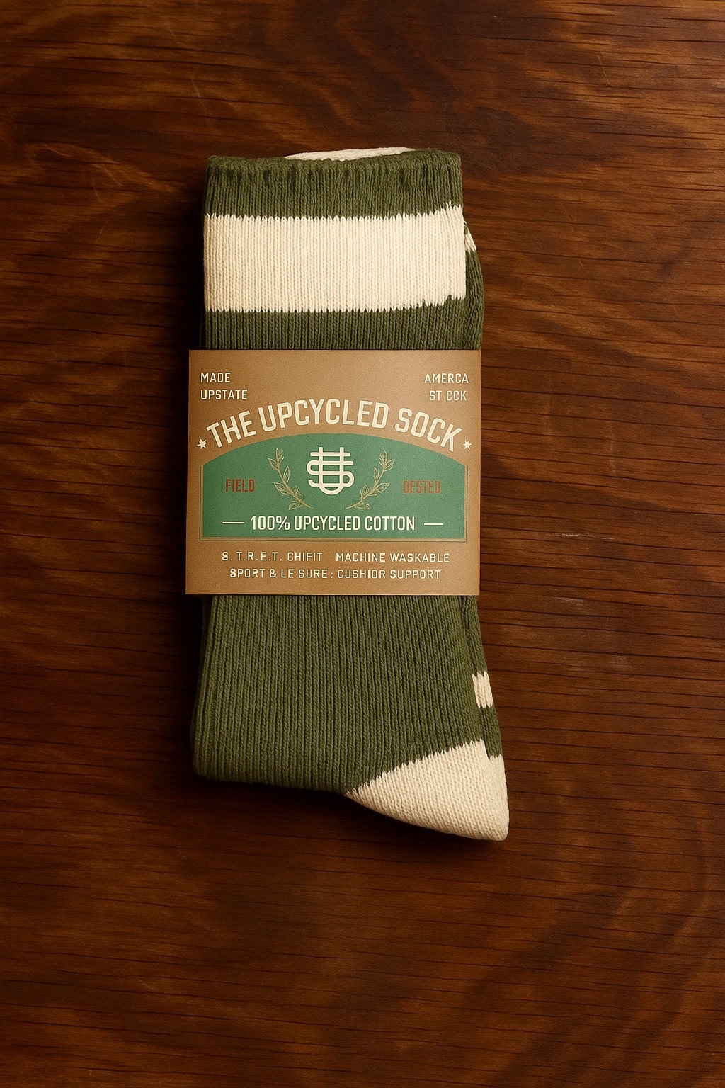 NEW The Upcycled Sock - Thicket Green