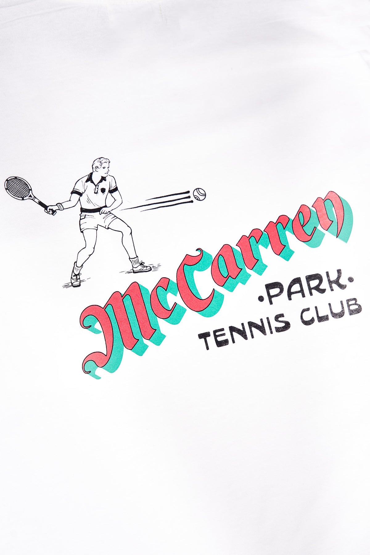 The American Cotton Pocket Tshirt - MCCARREN TENNIS CLUB