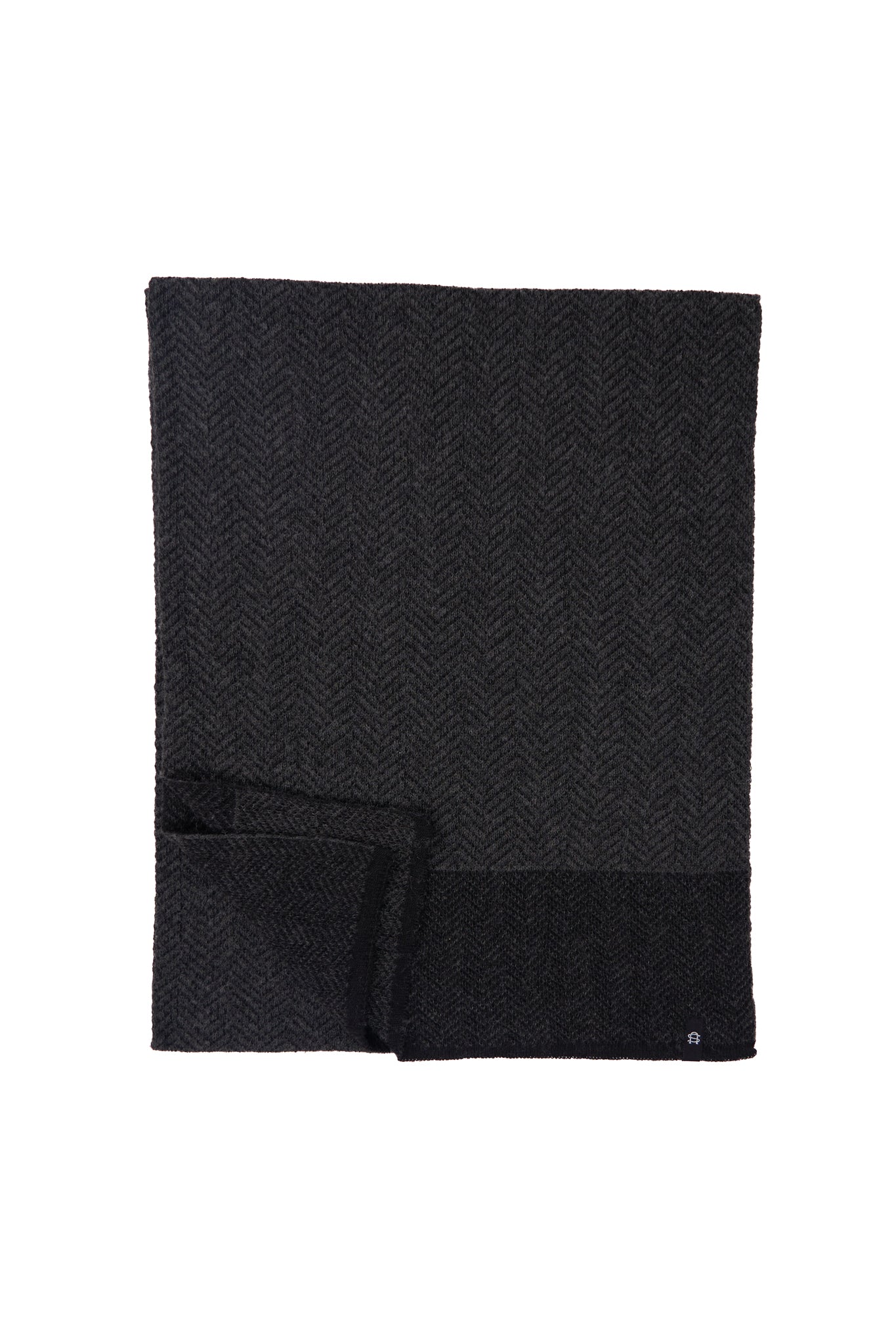 Charcoal Merino Wool and Recycled PET - Terminal 4 Scarf
