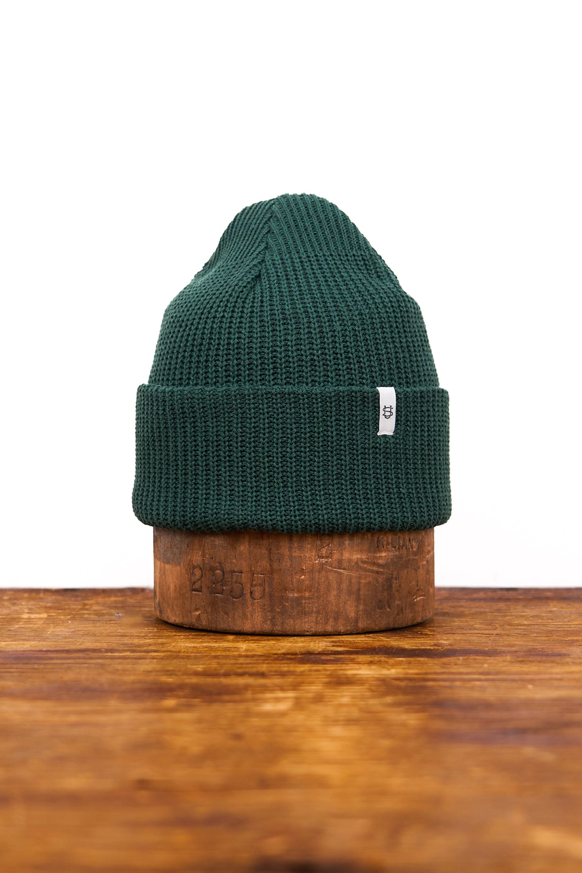 NEW Adirondack Green Upcycled Cotton Watchcap