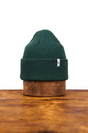 Adirondack Green Upcycled Cotton Watchcap