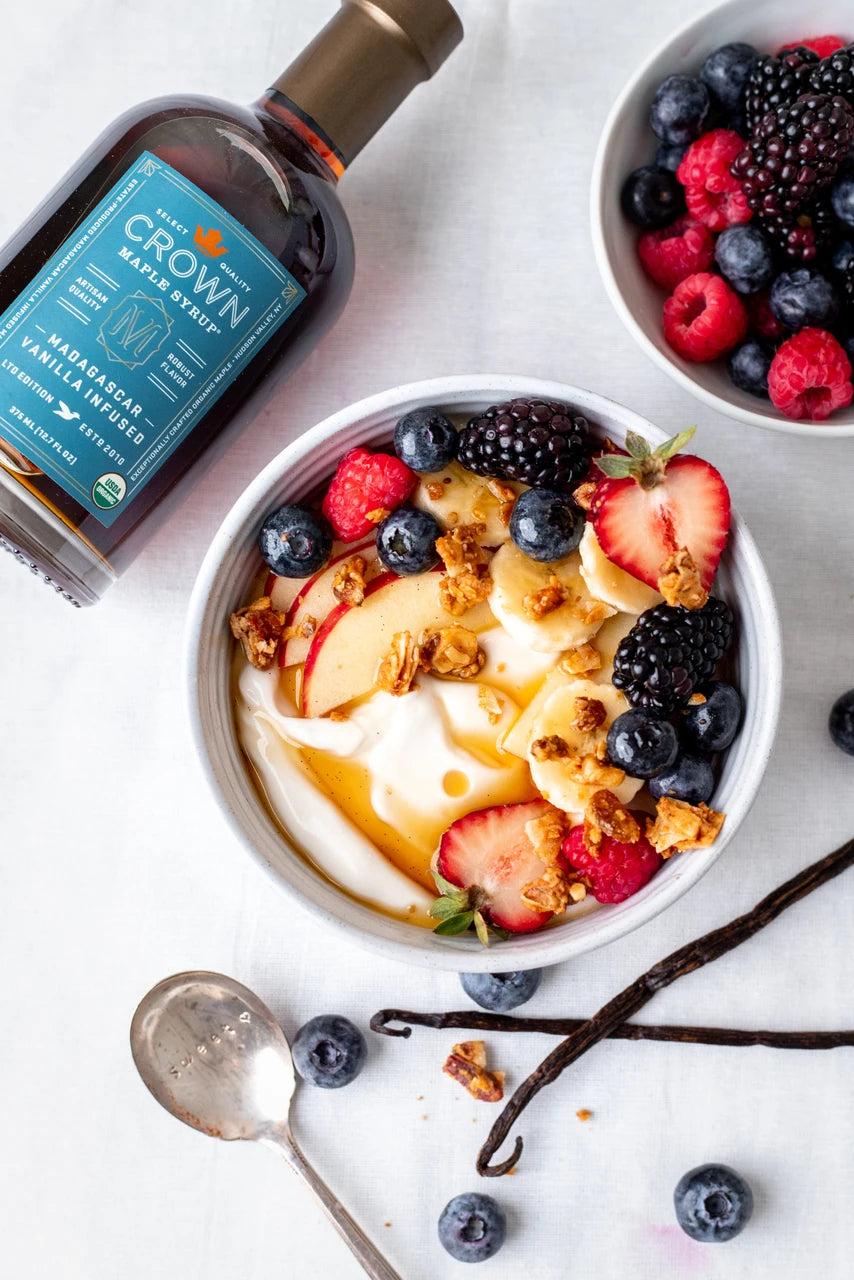 Crown Maple - Madagascar Vanilla Organic Maple Syrup 375ML