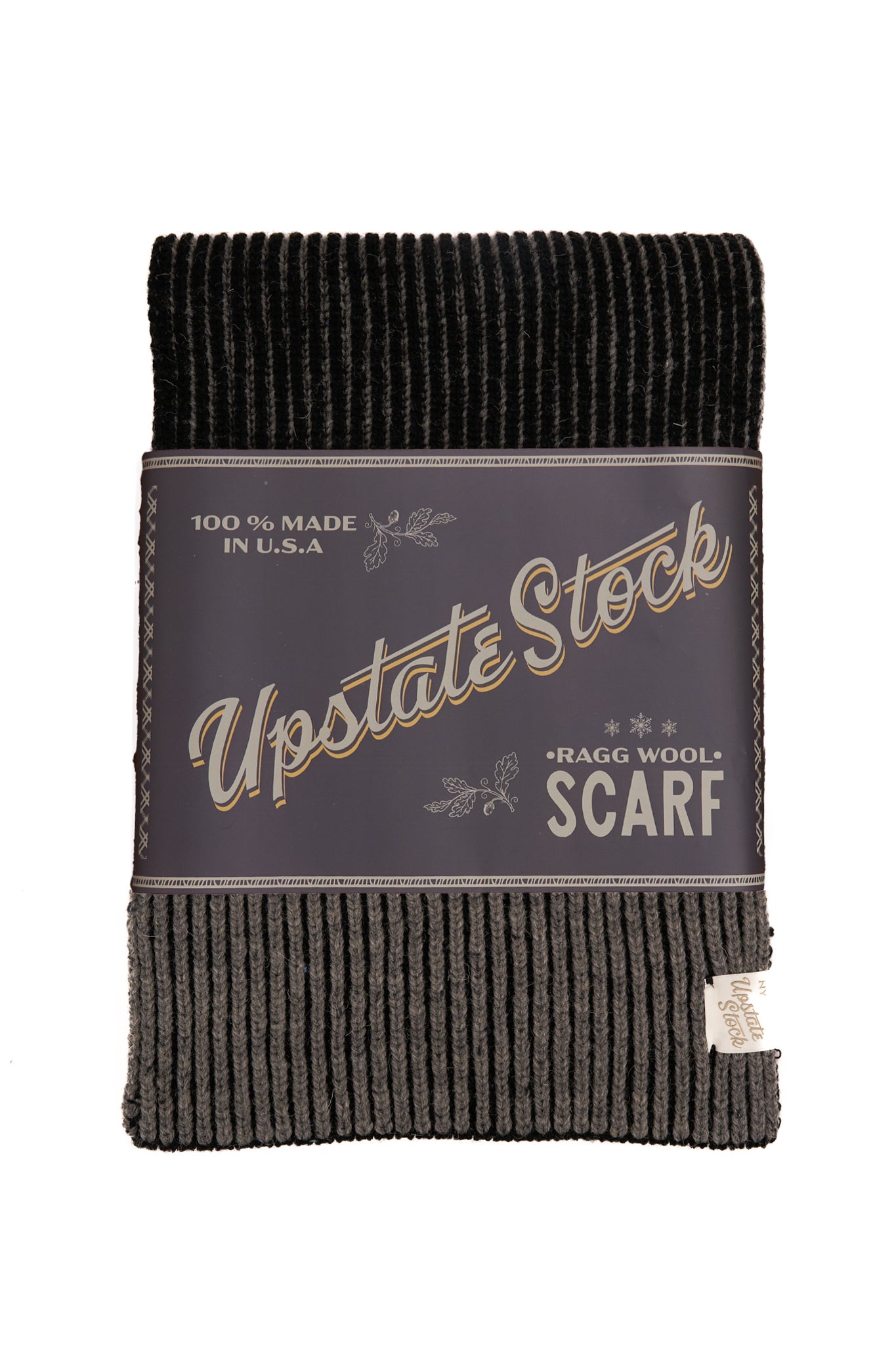 Tweed Ragg Wool Scarf