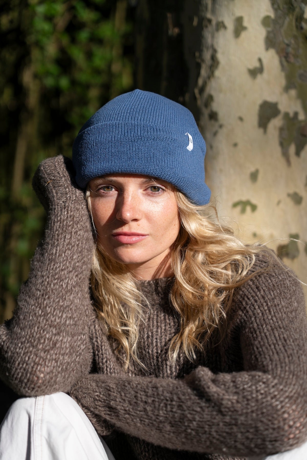 Confetti Easy Fit Fine Gauge Upcycled Cotton Beanie - S/M and L/XL