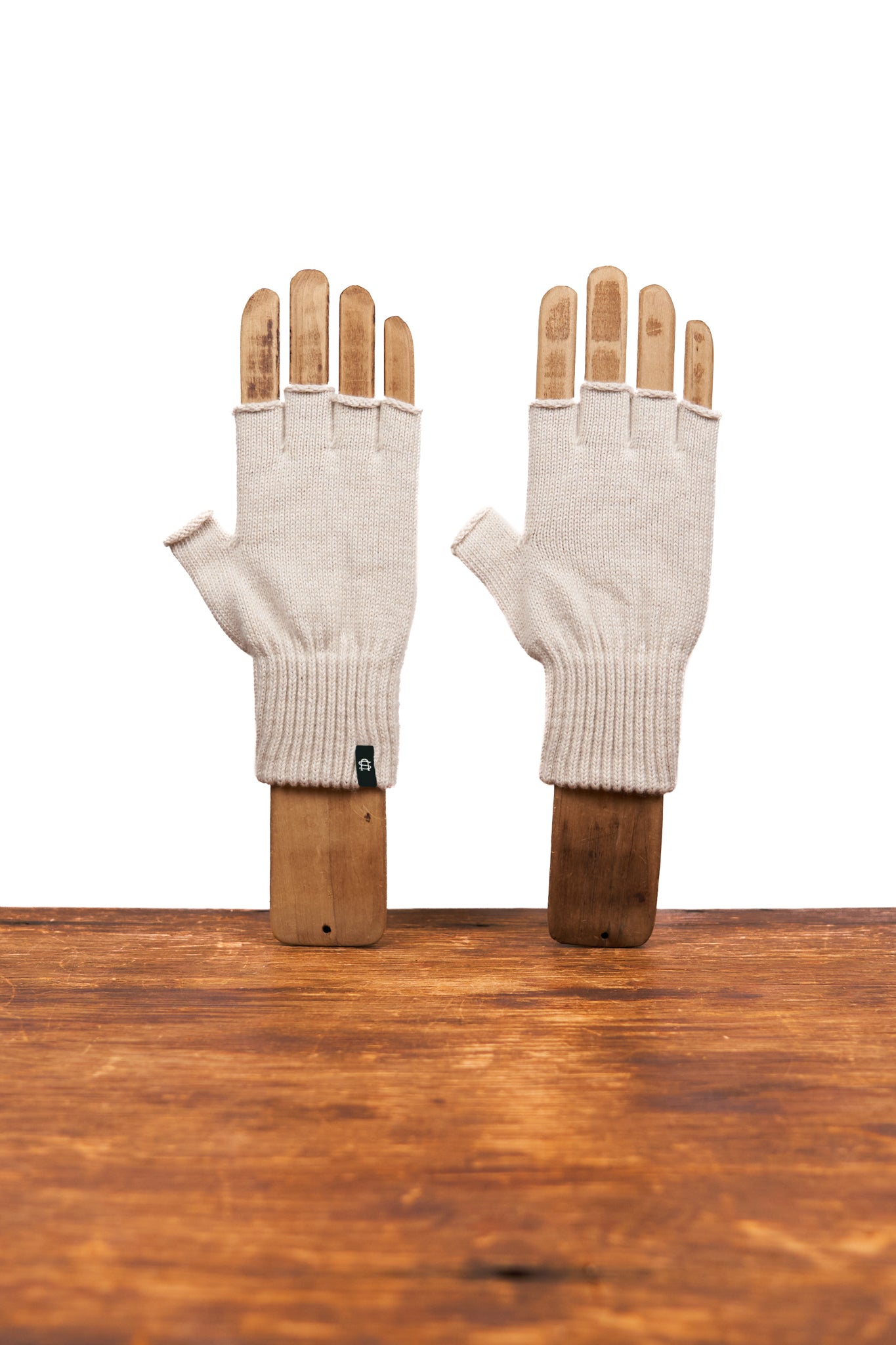 NEW Mushroom Merino Wool and Recycled PET Fingerless Gloves