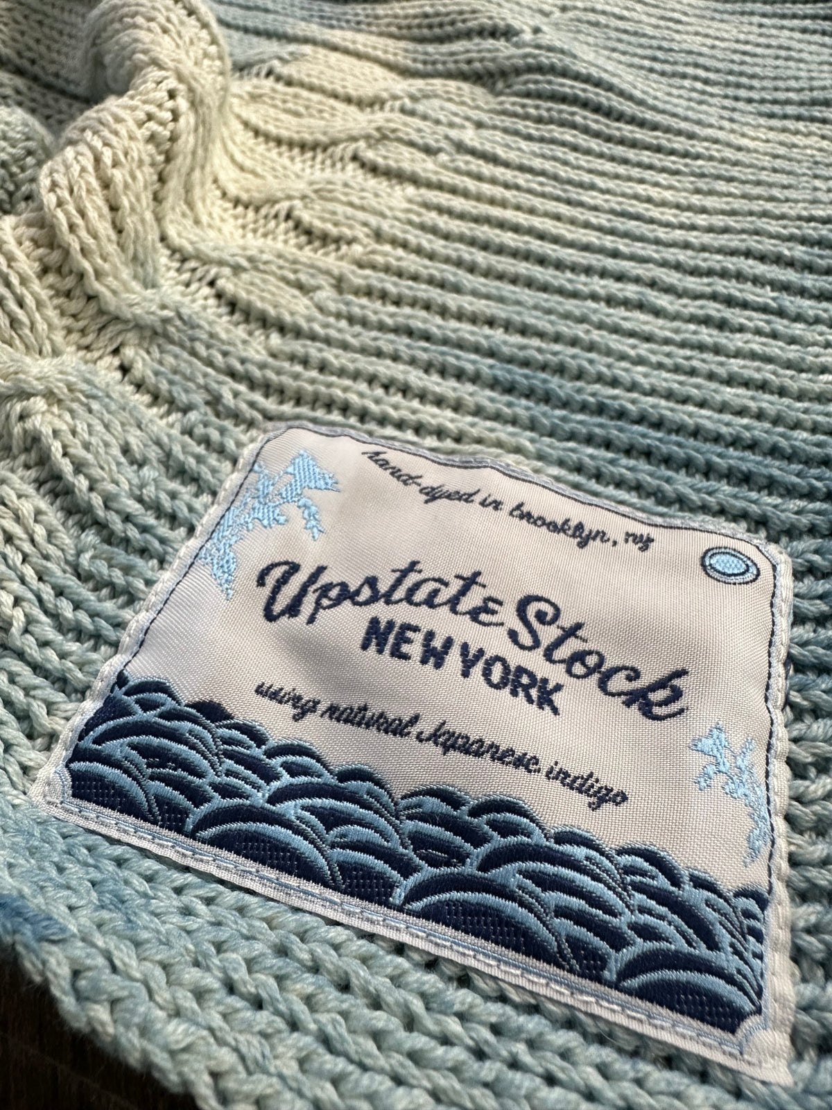 Deadstock Hand Dyed Indigo Blanket - Blanket #30