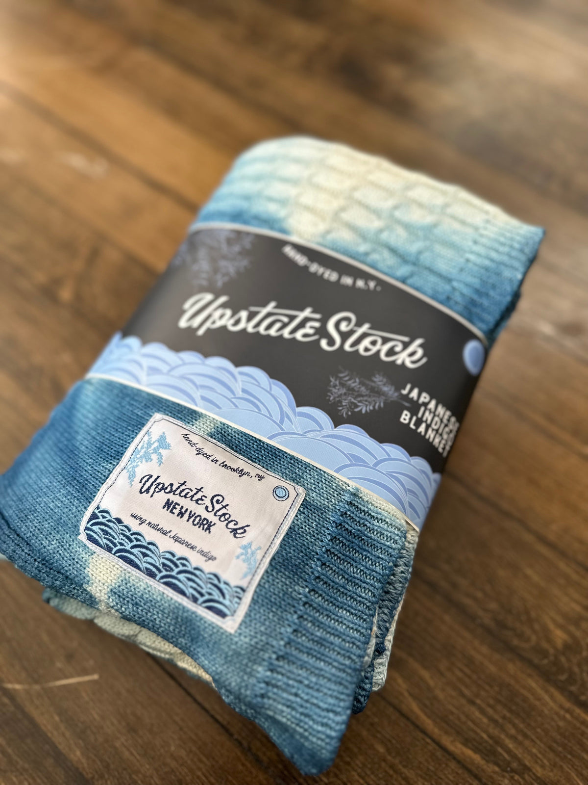 Deadstock Hand Dyed Indigo Blanket - Blanket #30