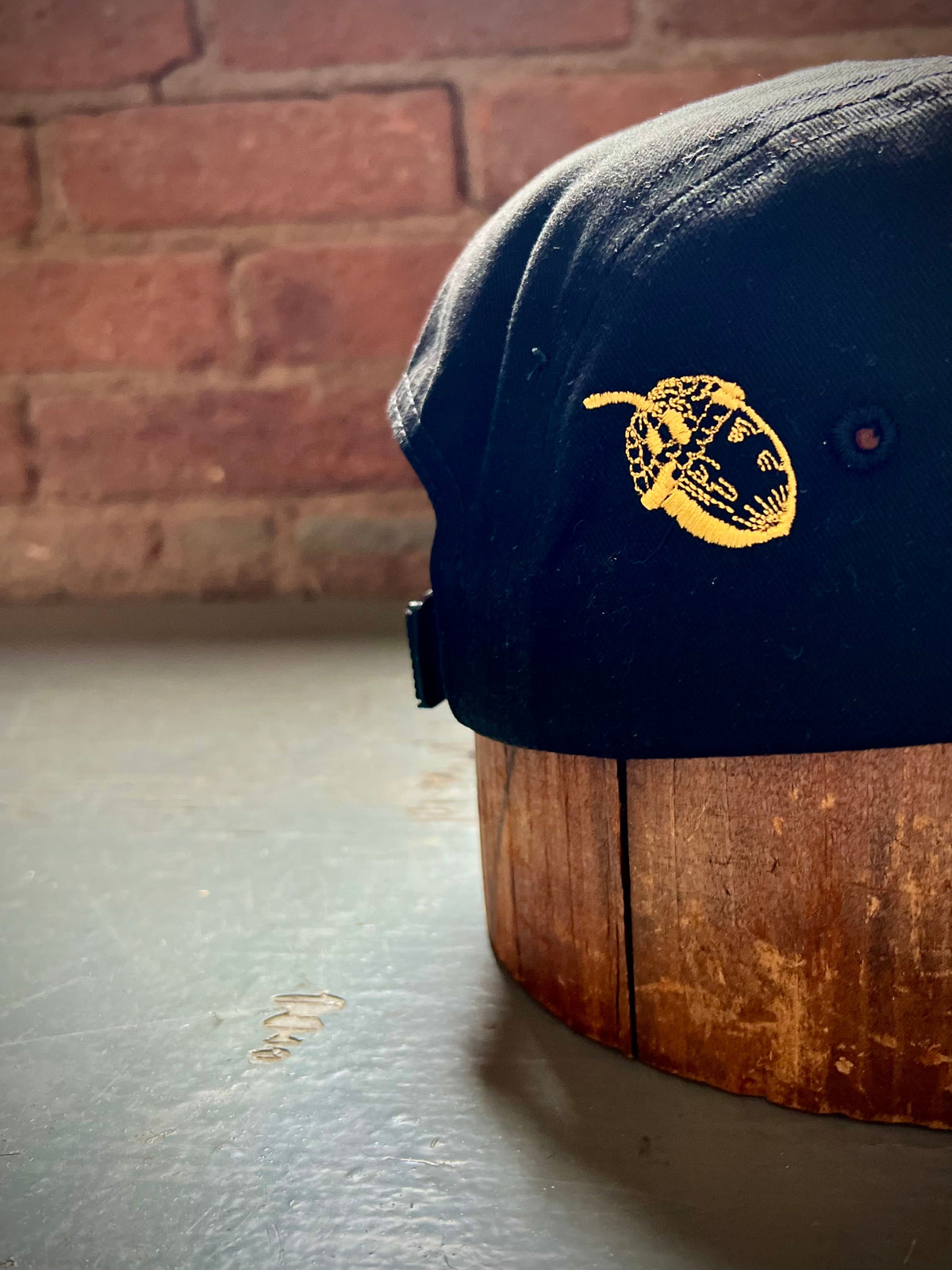 6-Panel Ball Cap - ARCH LOGO - BLACK