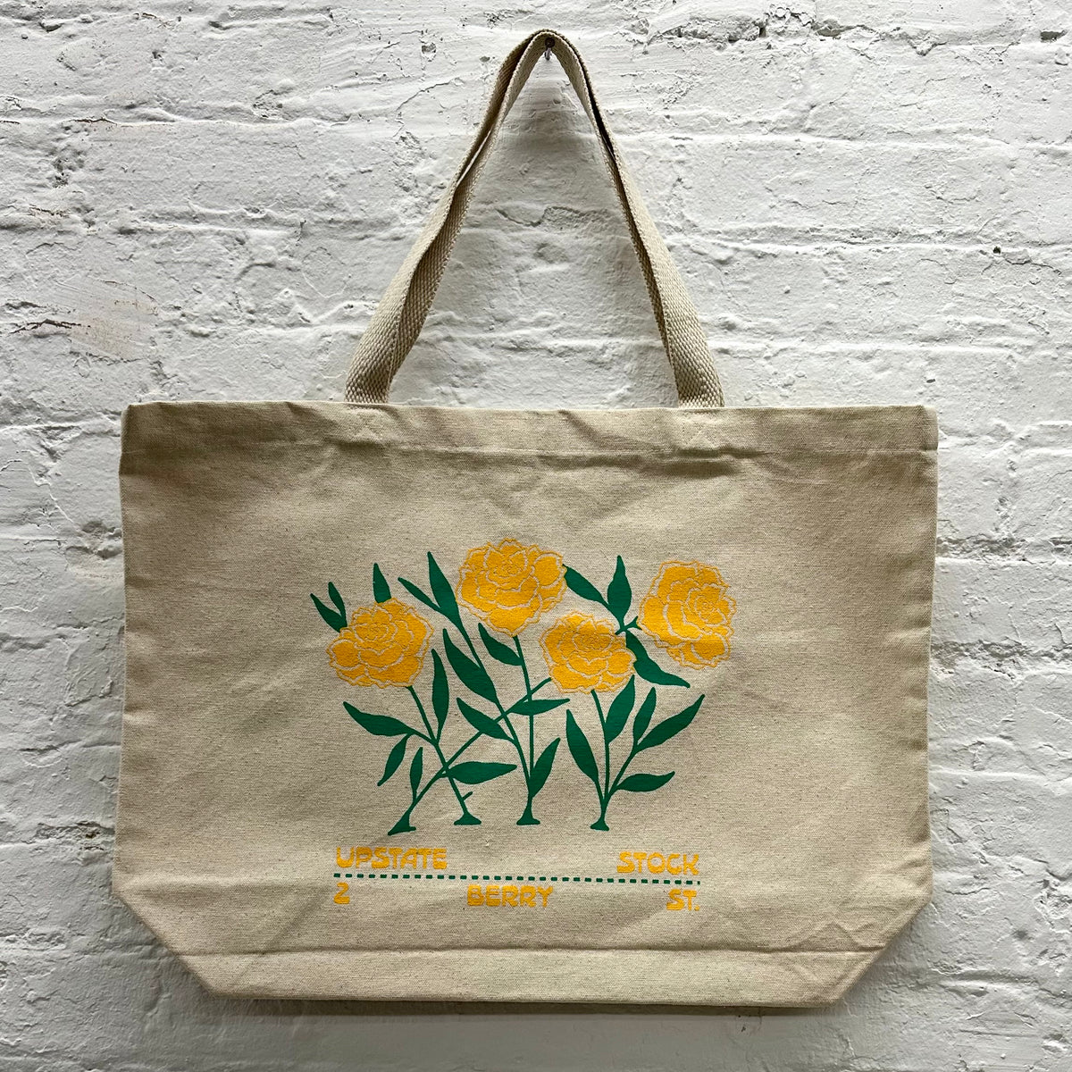 Large Tote Bag - GREENPOINT FLOWERS