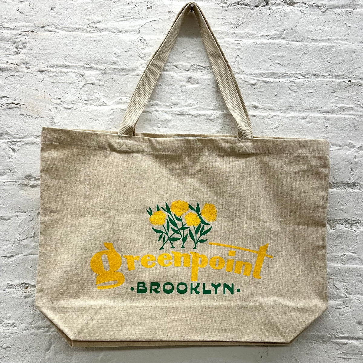 Large Tote Bag - GREENPOINT FLOWERS