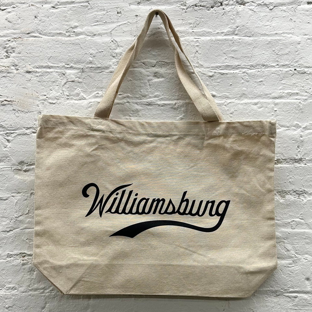 Large Tote Bag - WILLIAMSBURG MAP