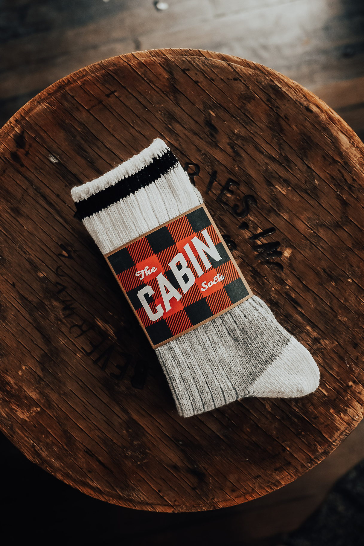 The Cabin Sock - BLACK