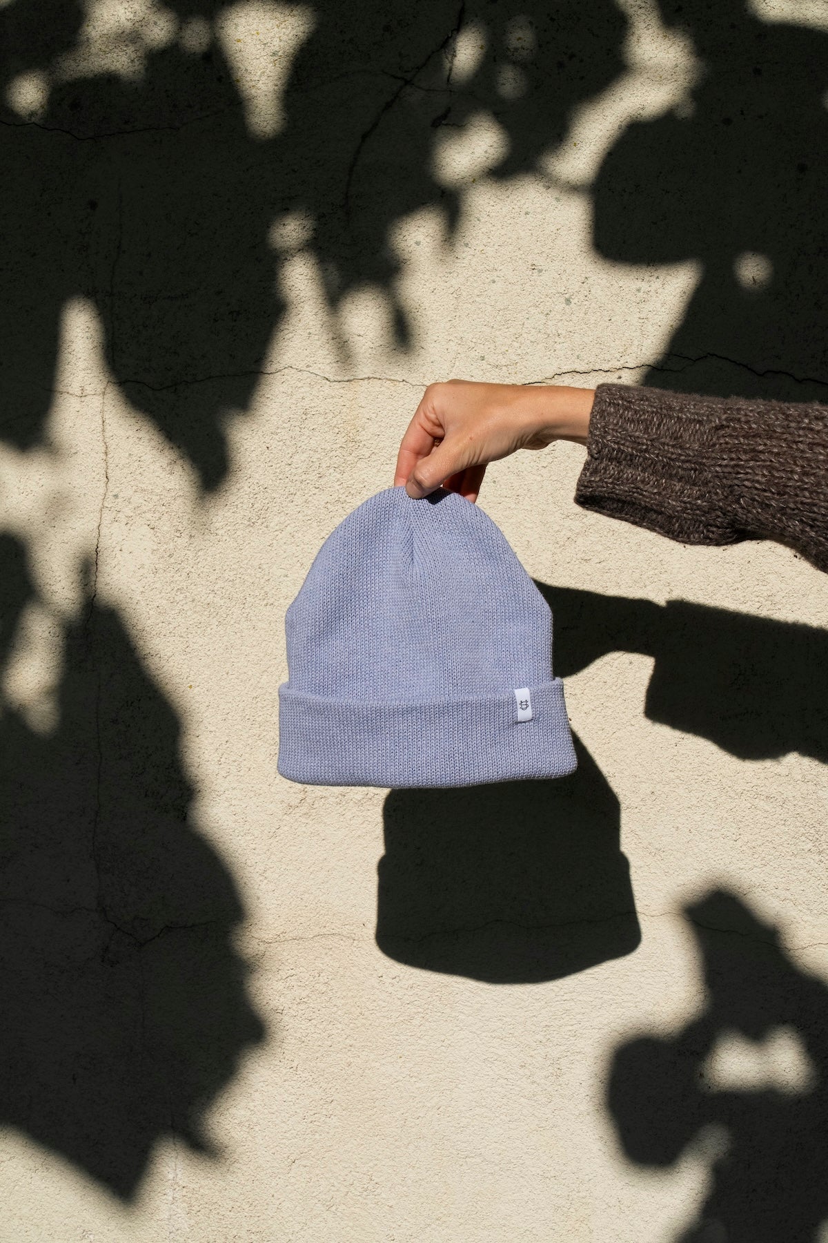 Munstead Lavender Easy Fit Upcycled Cotton Beanie - S/M and L/XL