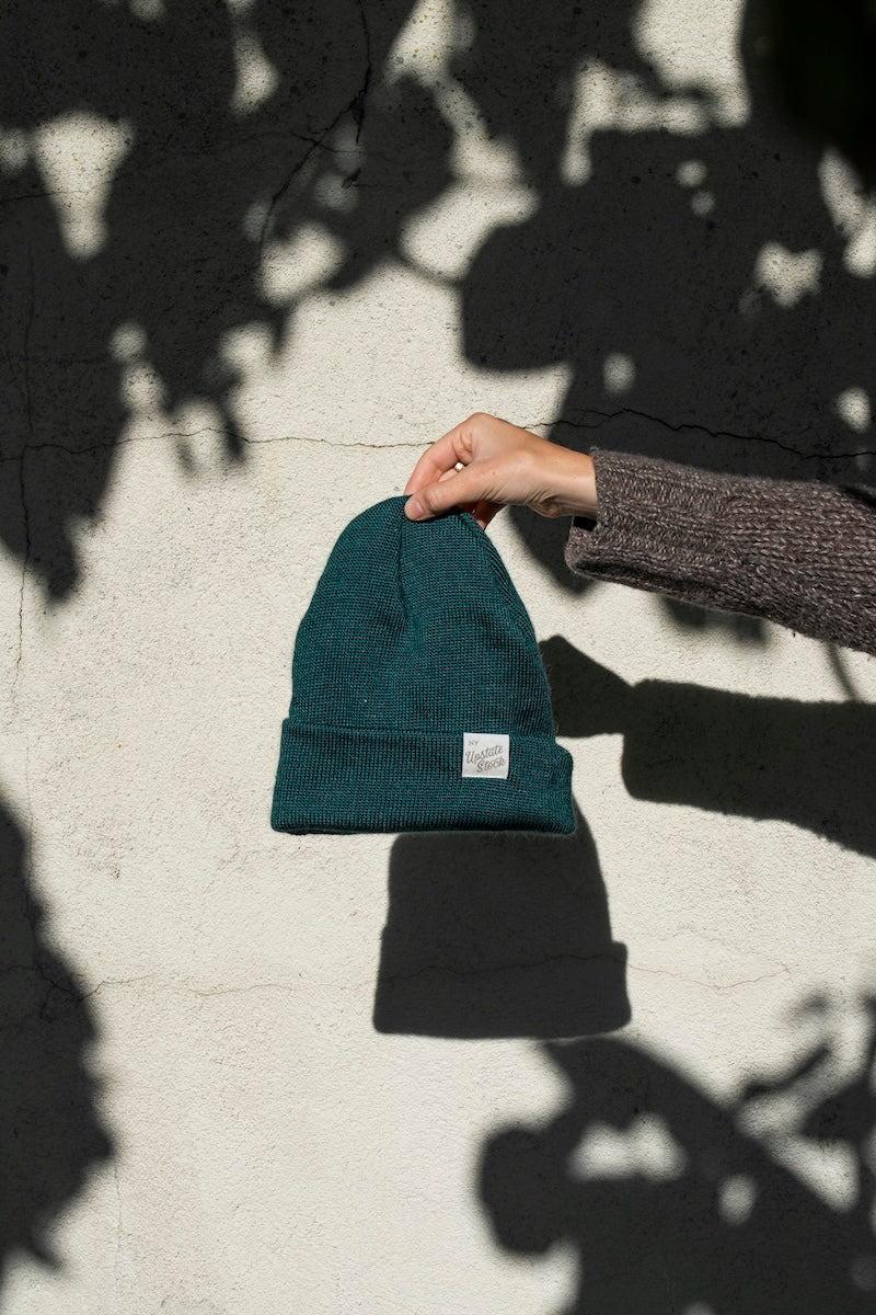 NEW Emerald American Mohair Beanie