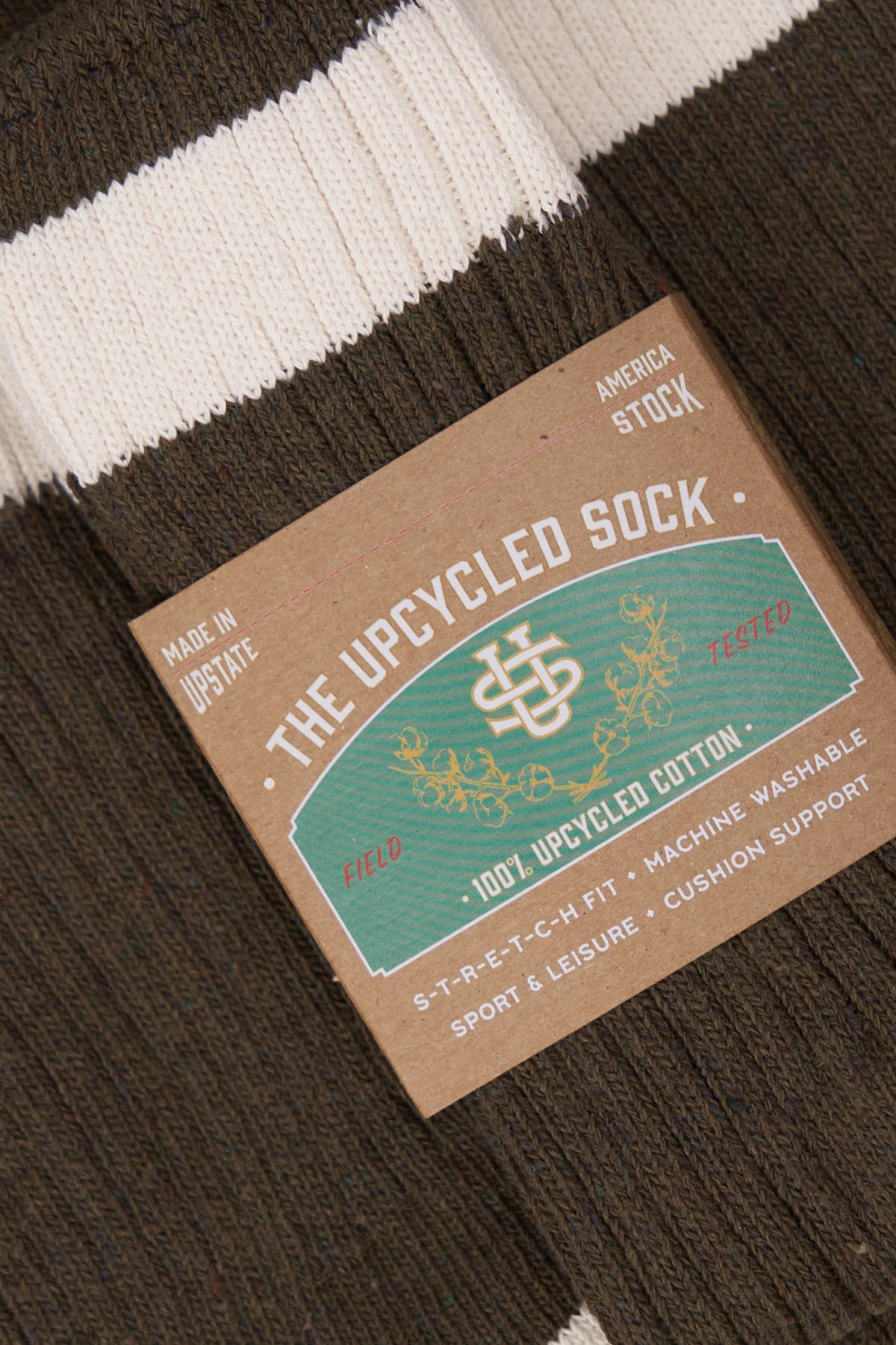 NEW The Upcycled Sock - Olive Drab