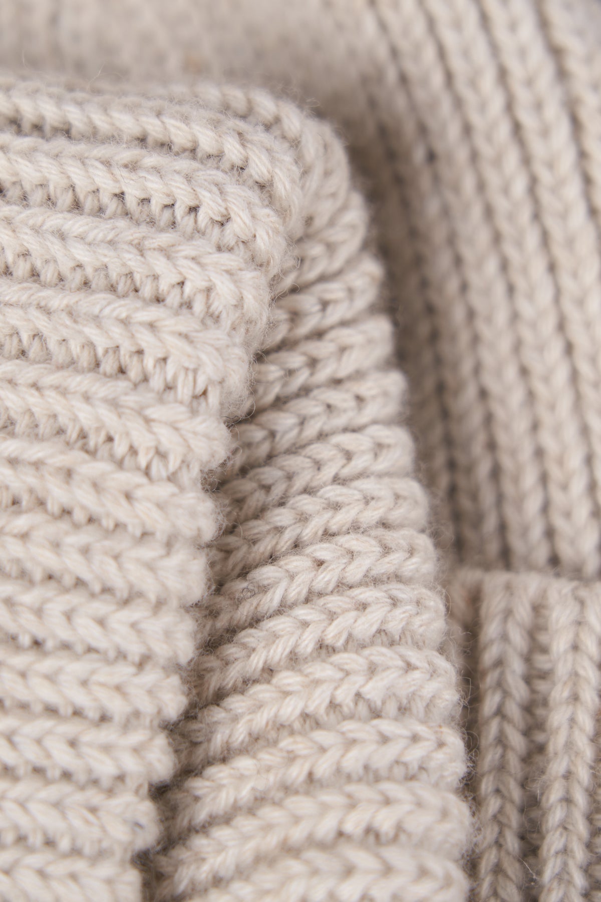 NEW Mushroom Merino Wool and Recycled Polyester "In The City" Beanie
