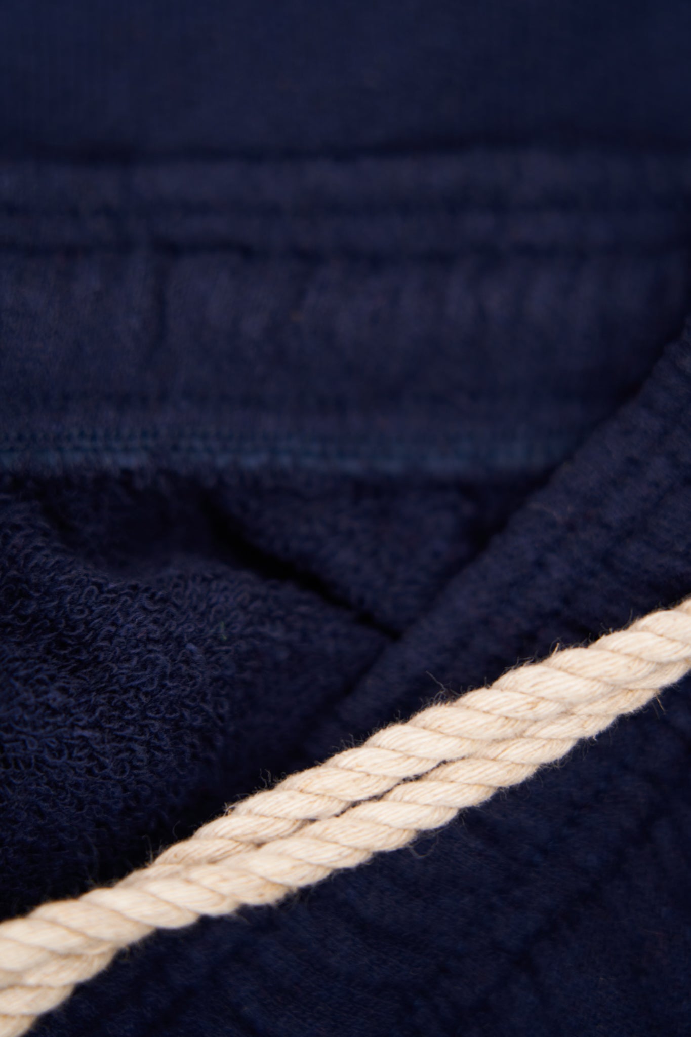 The Standard Short Upcycled Cotton Terry  - Navy
