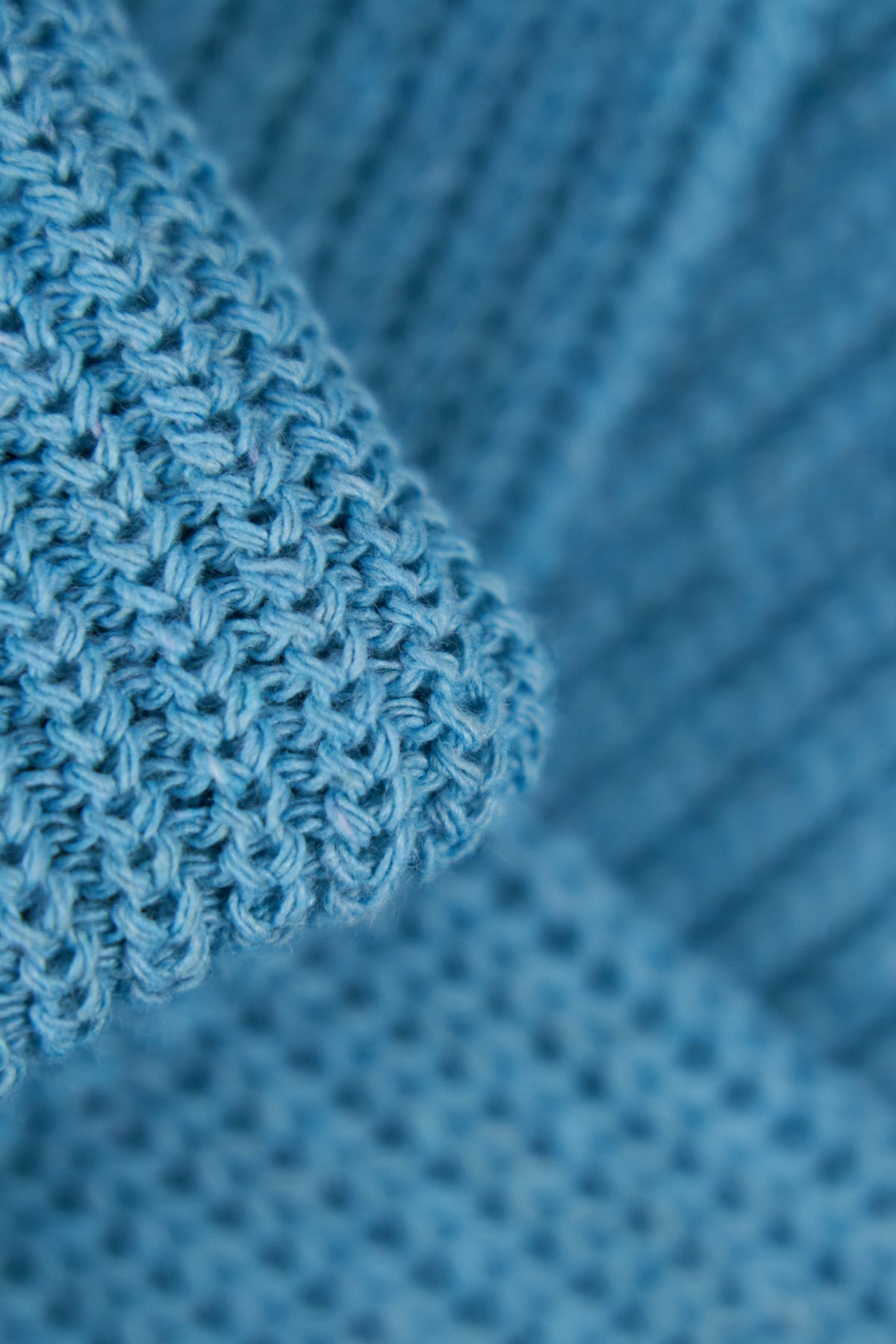 NEW* Round Lake Turquoise Upcycled Cotton Watchcap