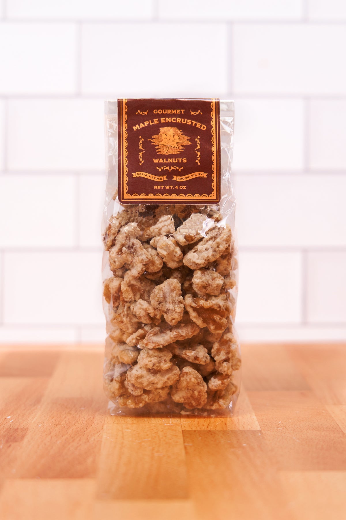 Upstate Stock Maple Collection - ALMONDS, CASHEWS, PEANUTS, and WALNUTS