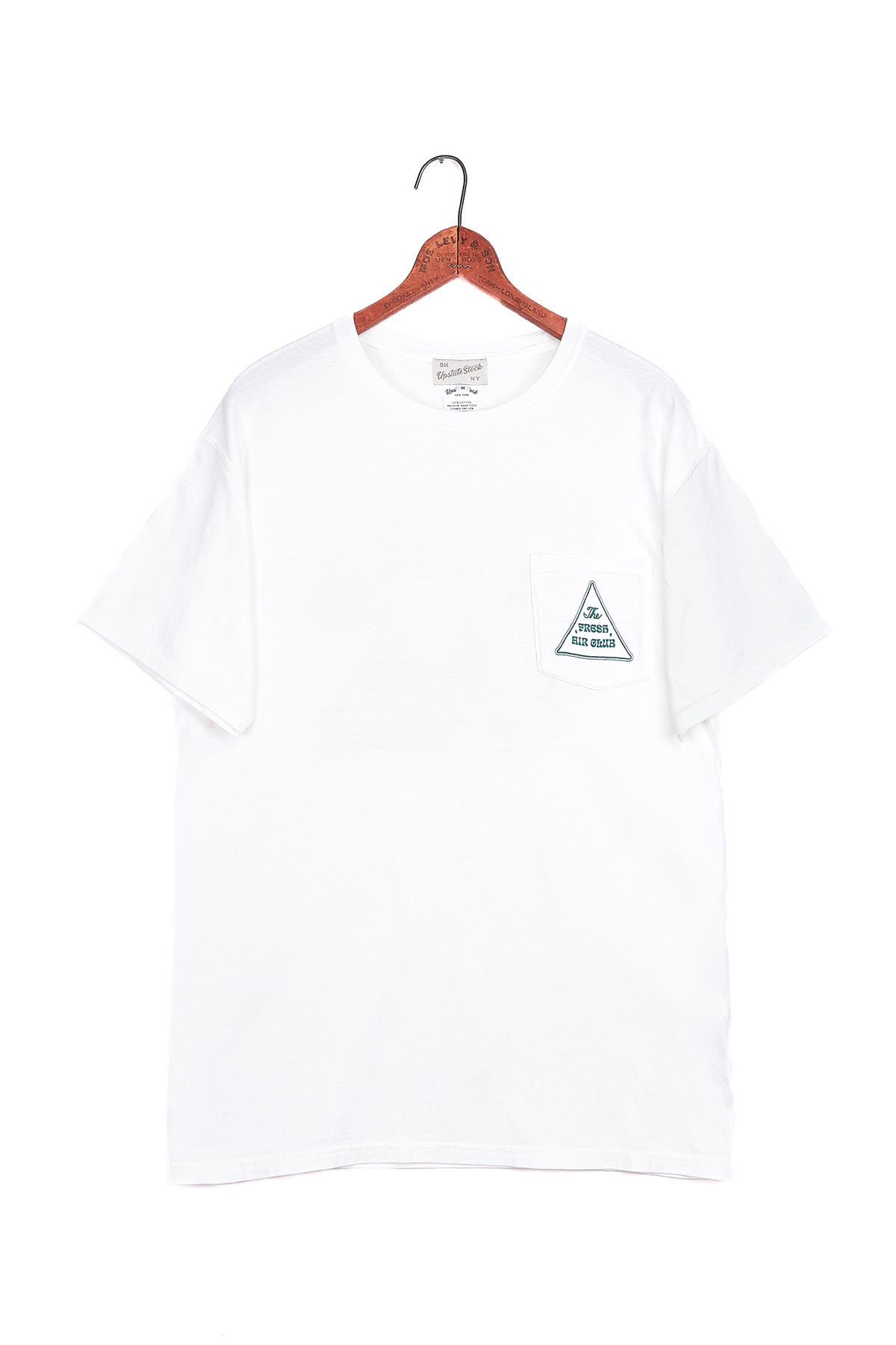 The American Cotton Pocket Tshirt - FRESH AIR CLUB