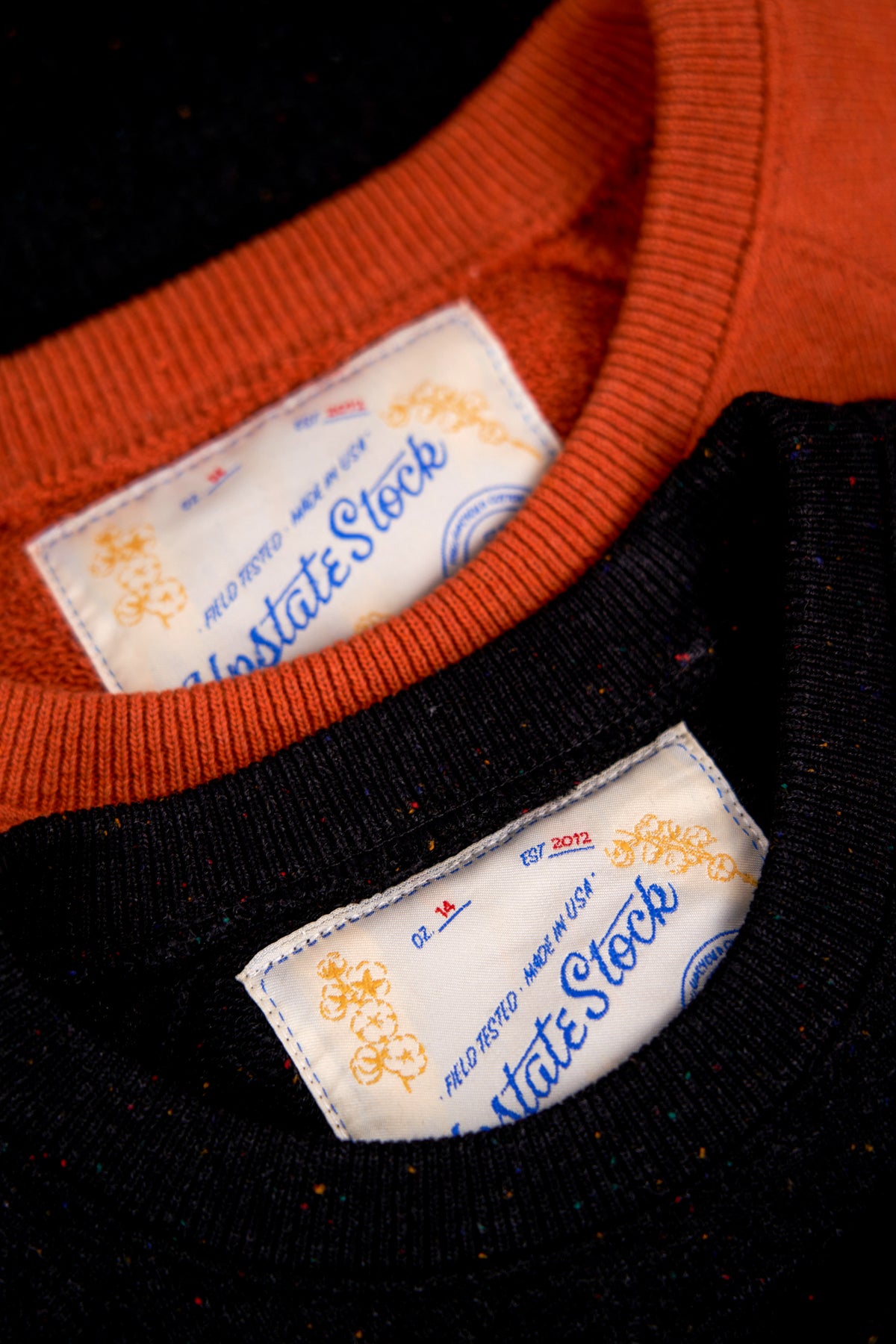 Amagansett Beach Upcycled Terry Cotton Sweater - Spice