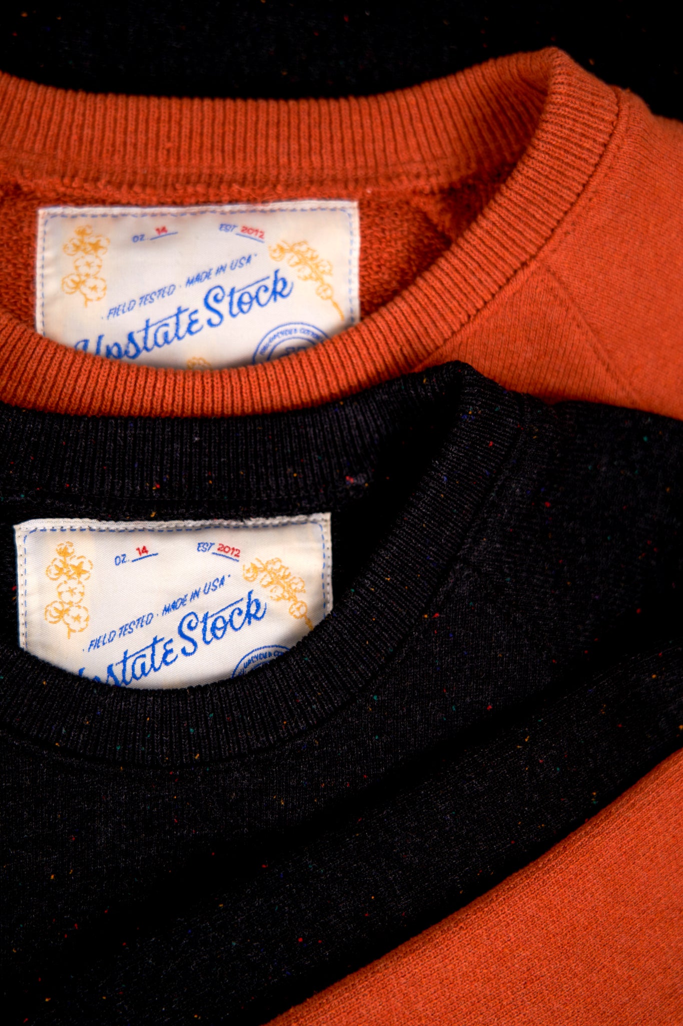 Amagansett Beach Upcycled Terry Cotton Sweater - Cherry Red