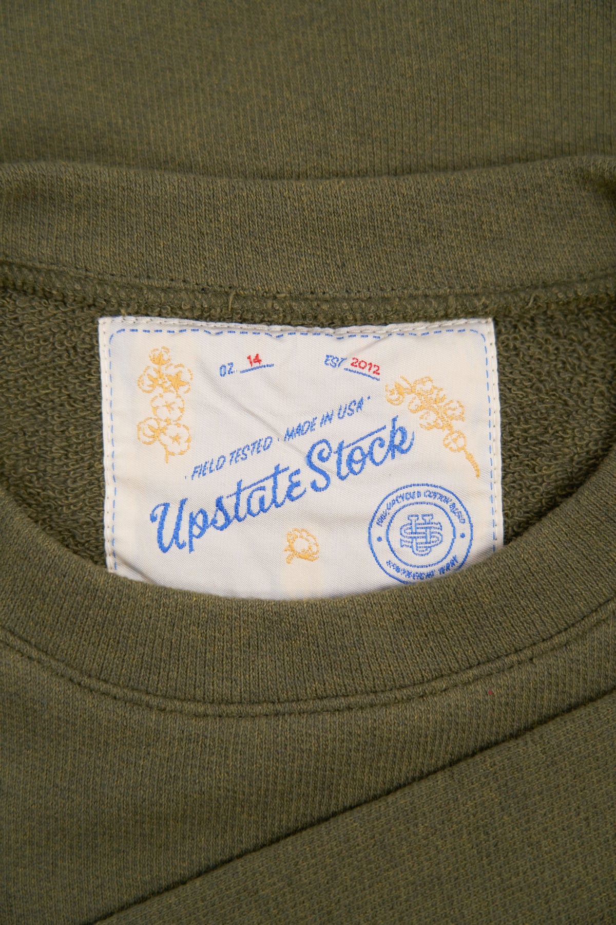 The Cragsmoor Upcycled Cotton Lightweight Terry Set - Thicket Green