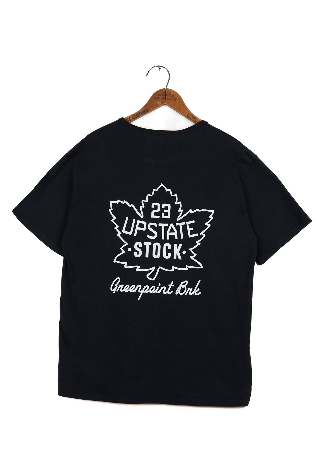 The 50/50 Shirt - POCKET TEE - Black - Greenpoint