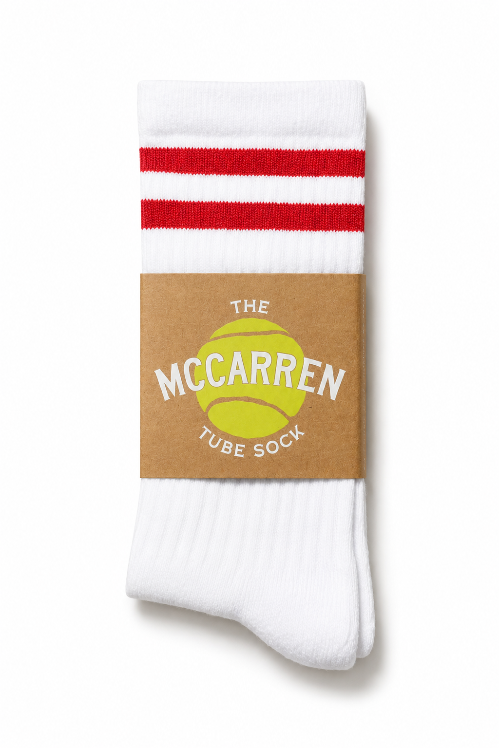 The McCarren Tube Sock - Red Stripe