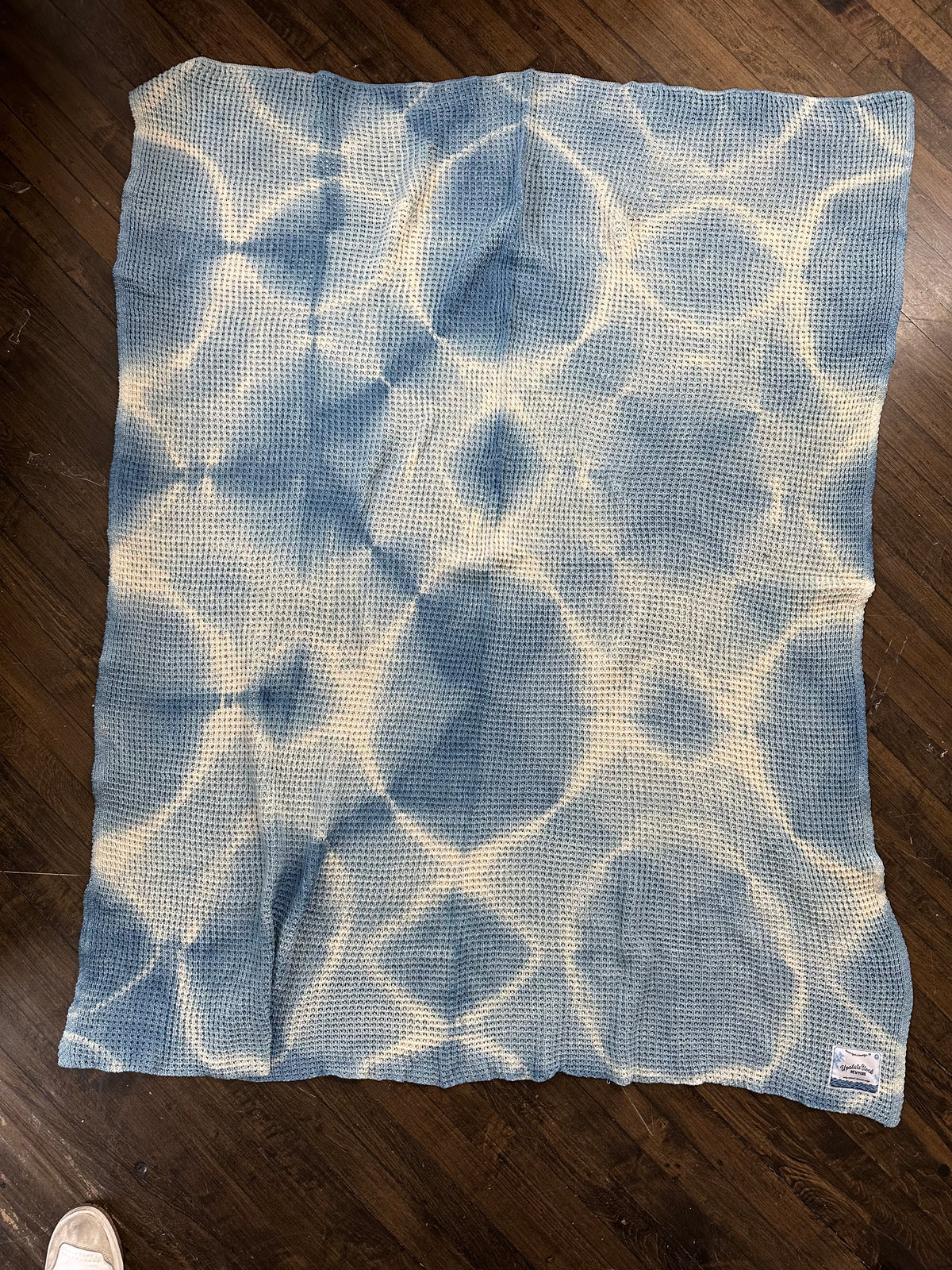 Deadstock Hand Dyed Indigo Blanket - Blanket #21