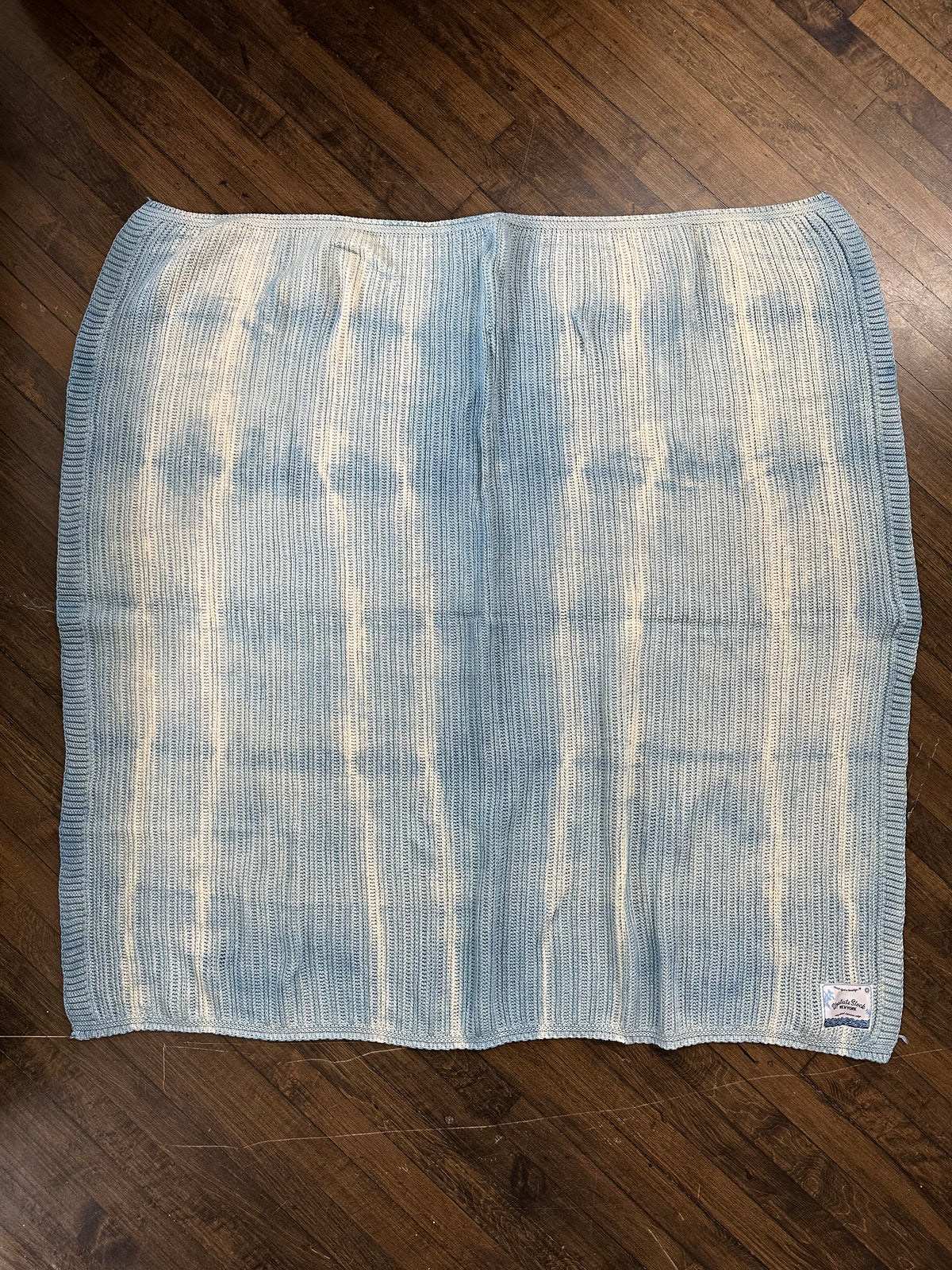 Deadstock Hand Dyed Indigo Blanket - Blanket #26