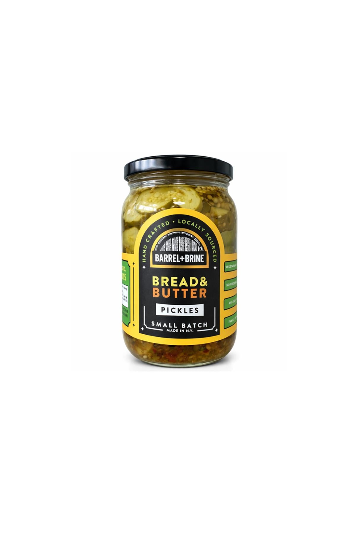 Barrel + Brine - BREAD & BUTTER PICKLES
