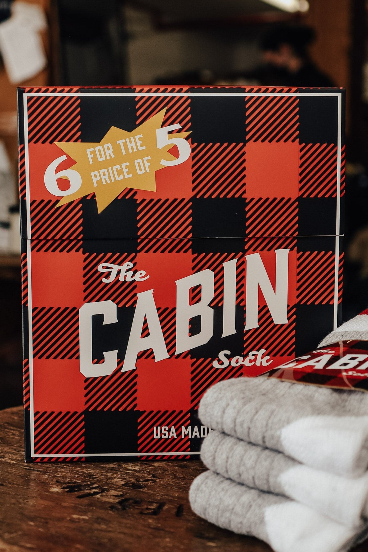 The Cabin Sock - Multi 6-Pack