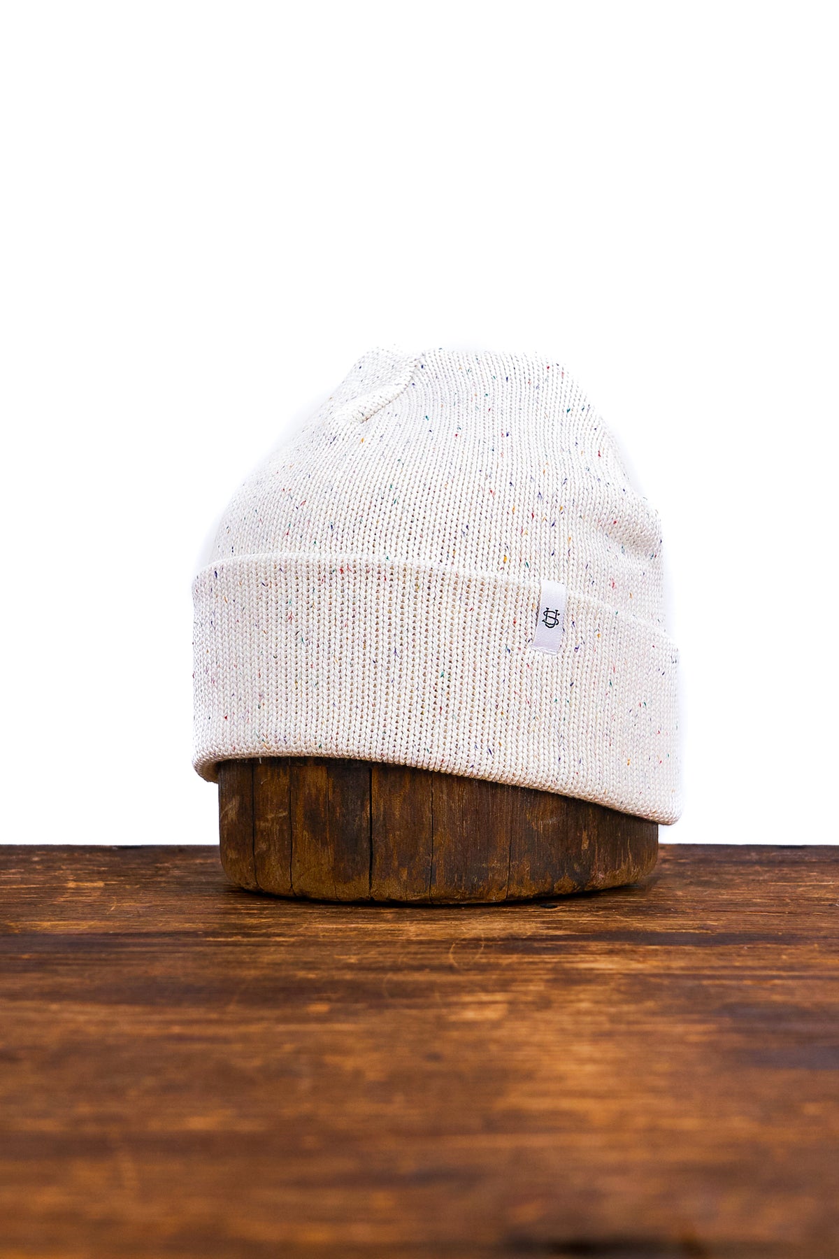 Confetti Fine Gauge Upcycled Cotton Beanie