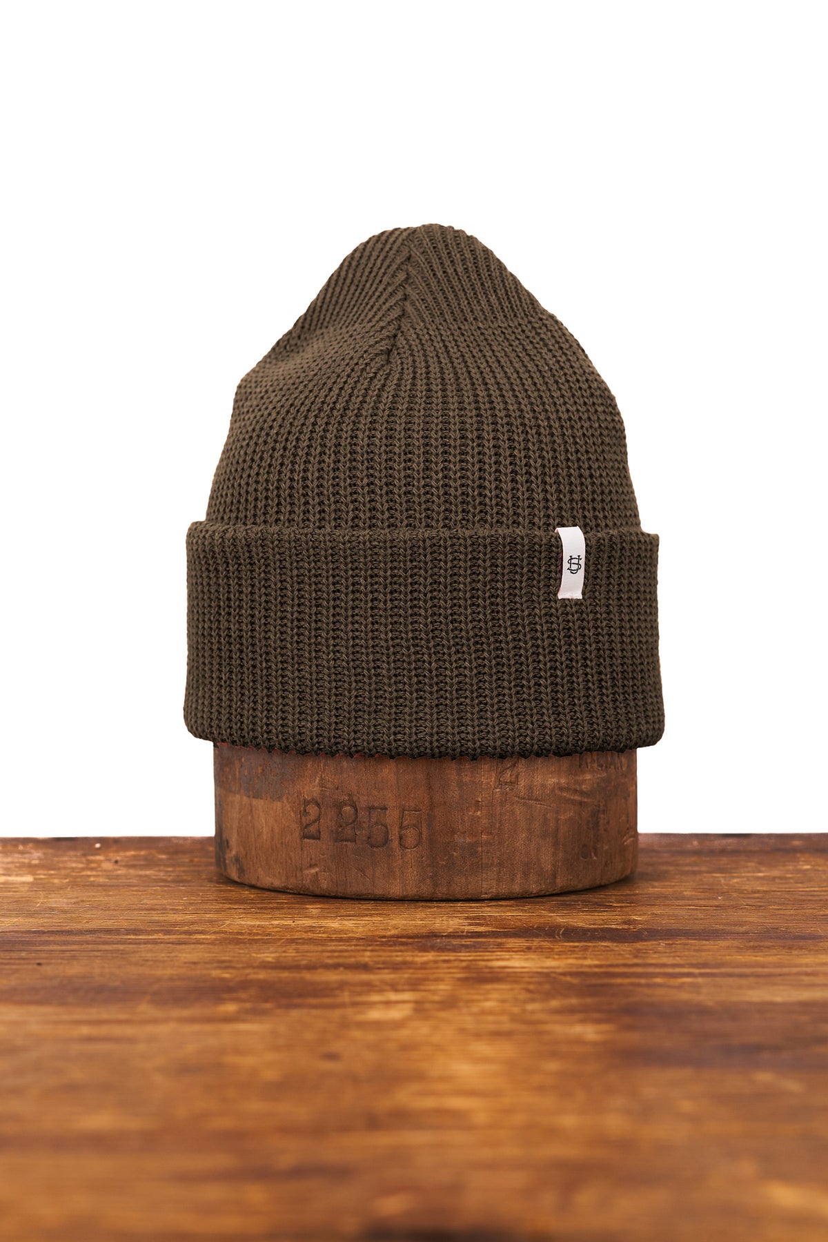 NEW Olive Drab Upcycled Cotton Watchcap