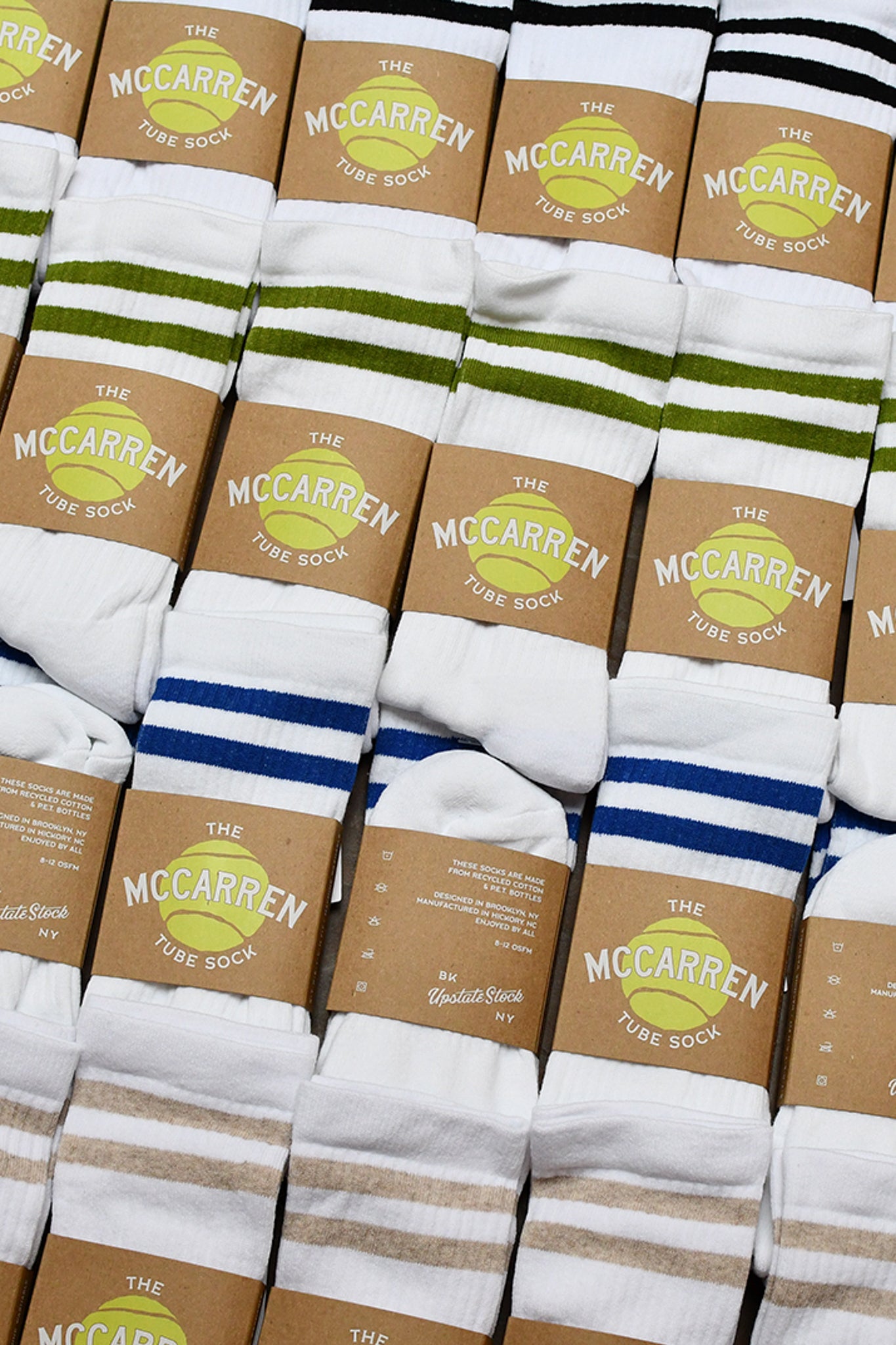 The McCarren Tube Sock - Multi 6-Pack