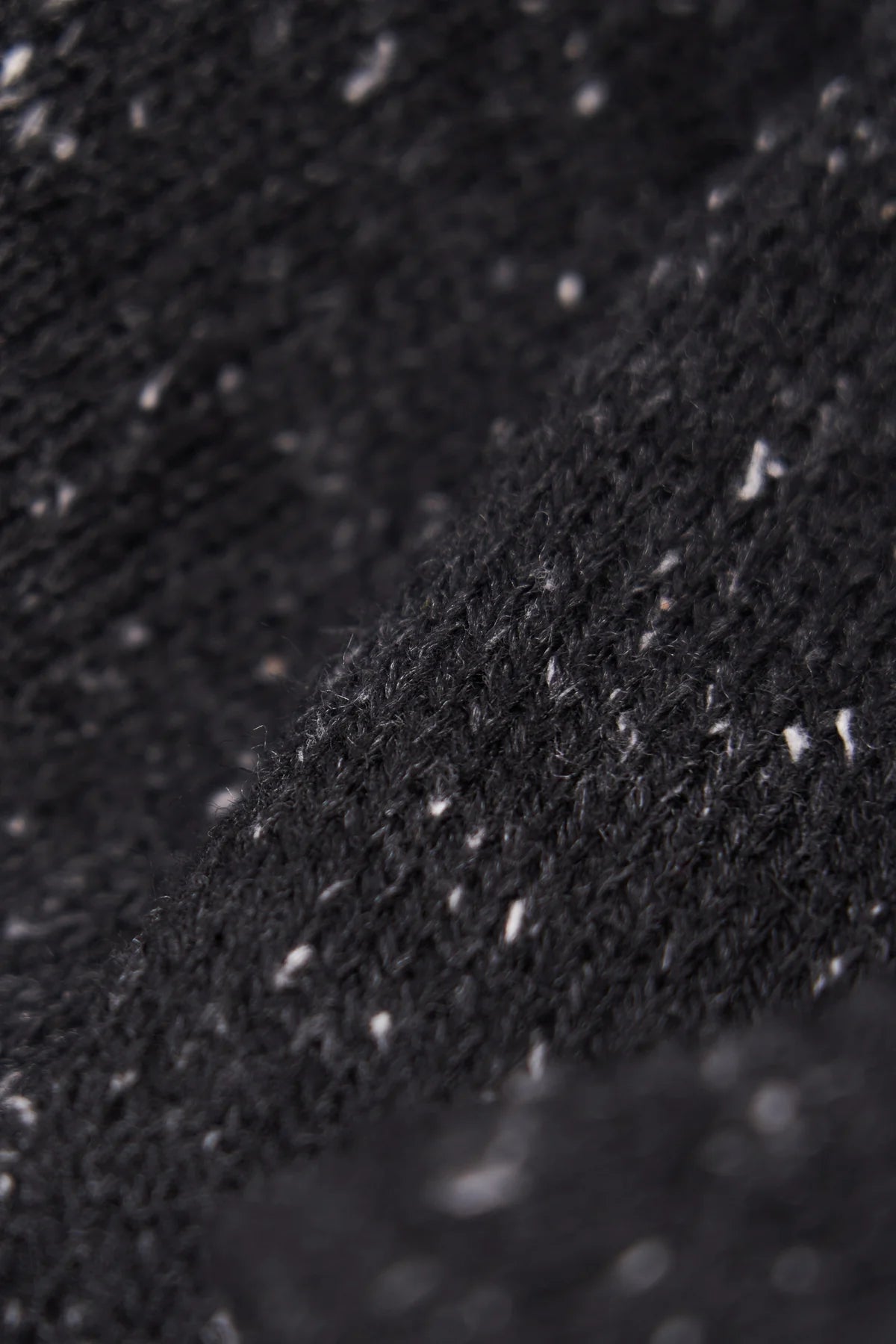 Black Tweed Ragg Wool Full Glove