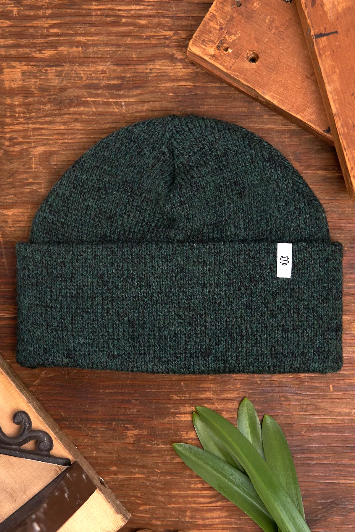 Hunter Melange Ragg Wool Beanie