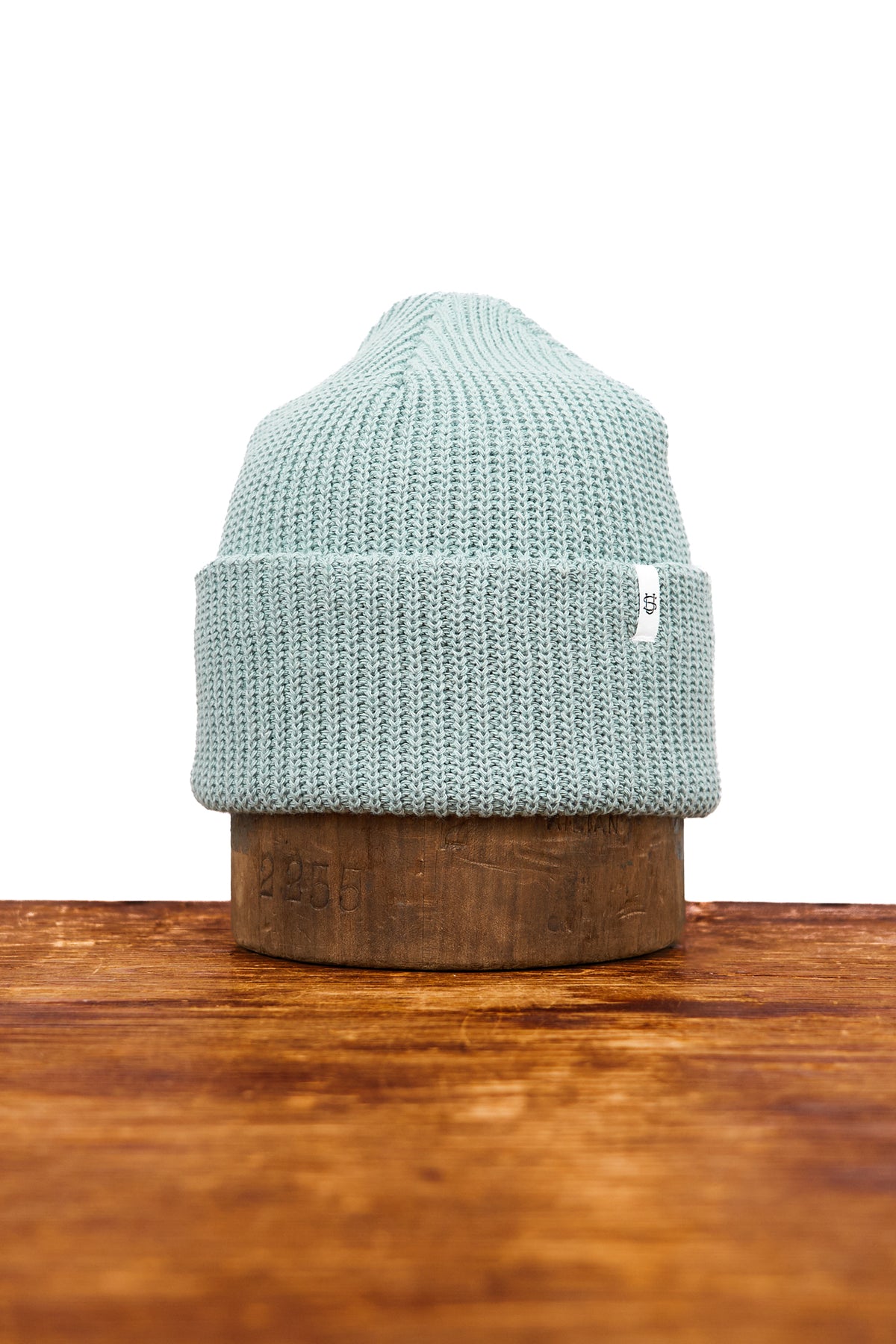 NEW Heavy Weight Rondout Creek Blue Upcycled Cotton Watchcap