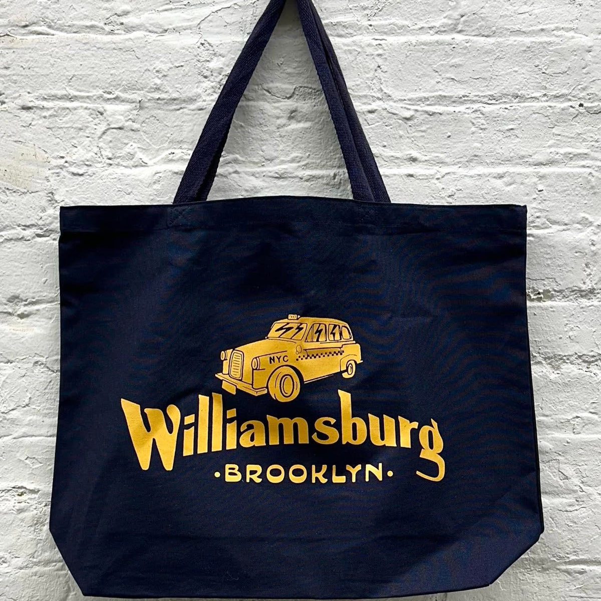 Large Tote Bag - THE MANHATTAN NAVY