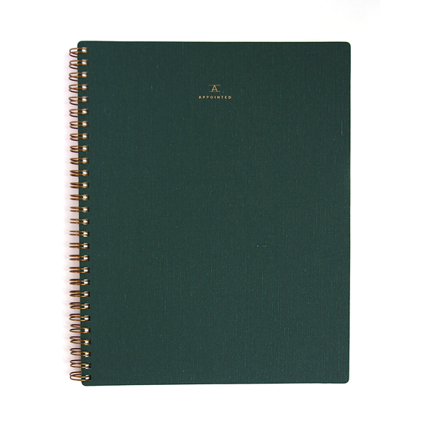 APPOINTED NOTEBOOK - HUNTER