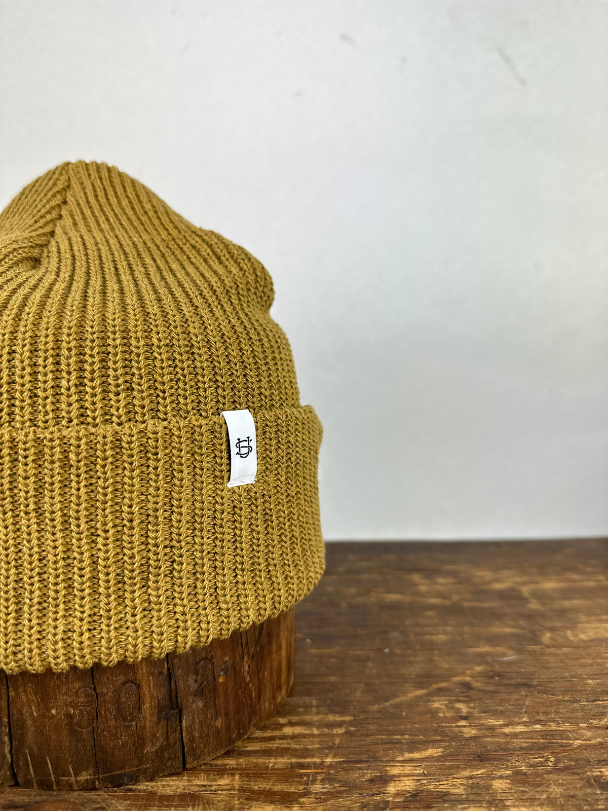 LIMITED RUN -  DARK GOLDENROD Upcycled Cotton Watchcap