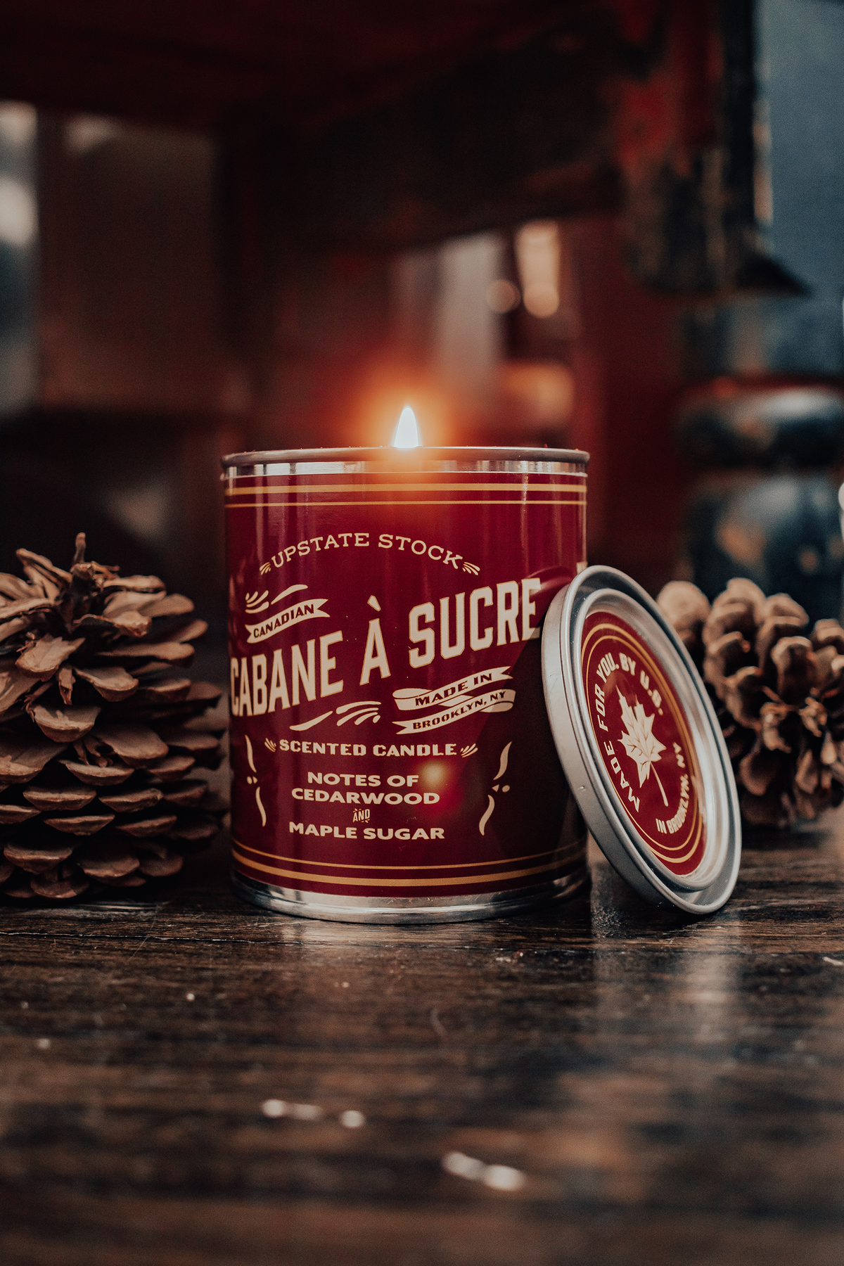 Cabane À Sucre Paint Can Coconut Wax Candle – UPSTATE STOCK