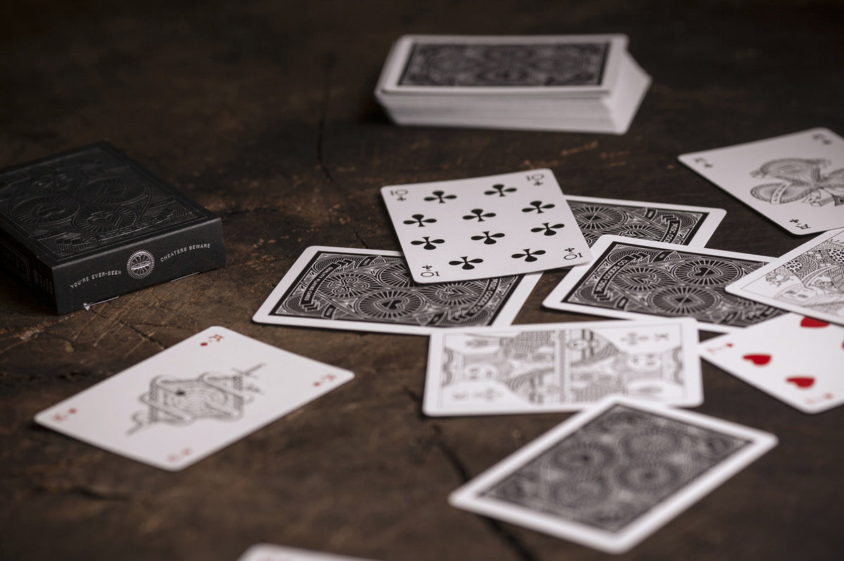 Playing Cards Black Deck