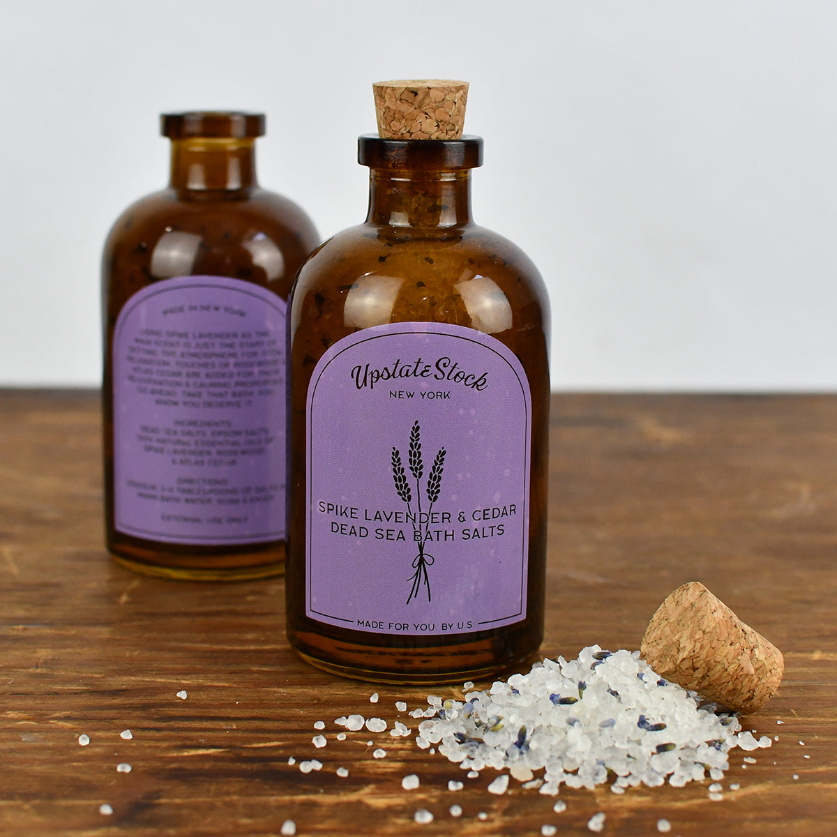 Spike Lavender & Cedar Dead Sea Bath Salts