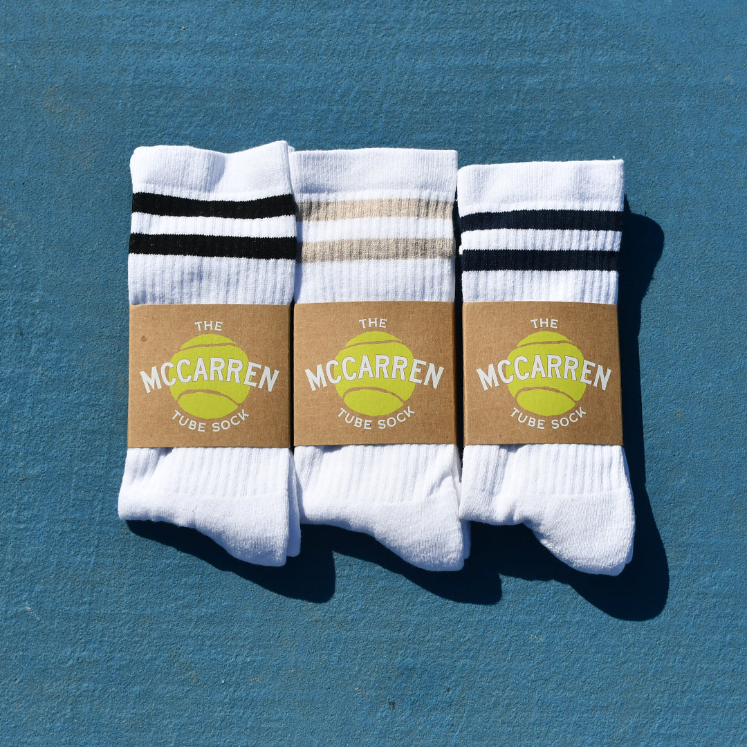 The McCarren Tube Sock - Multi 3-Pack