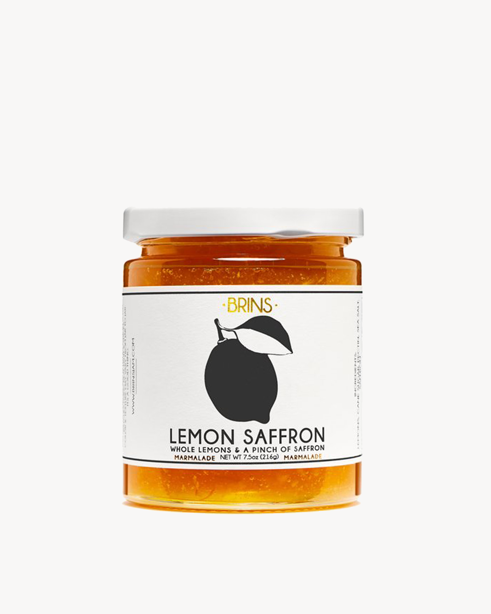 Lemon Safron Jam 7.5oz